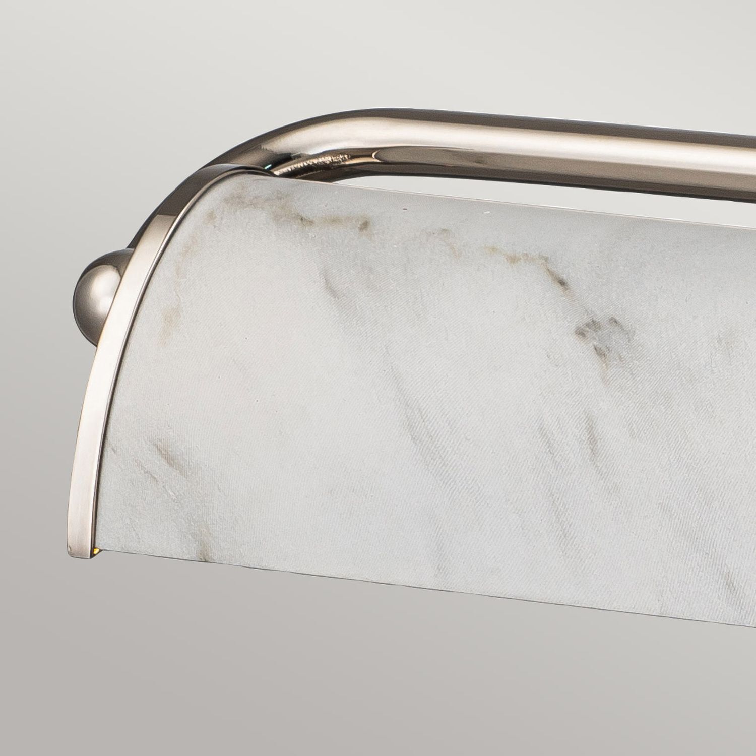 Bilderleuchte Marmor Optik 70 cm 4x E14 verstellbar Vintage Handlauf