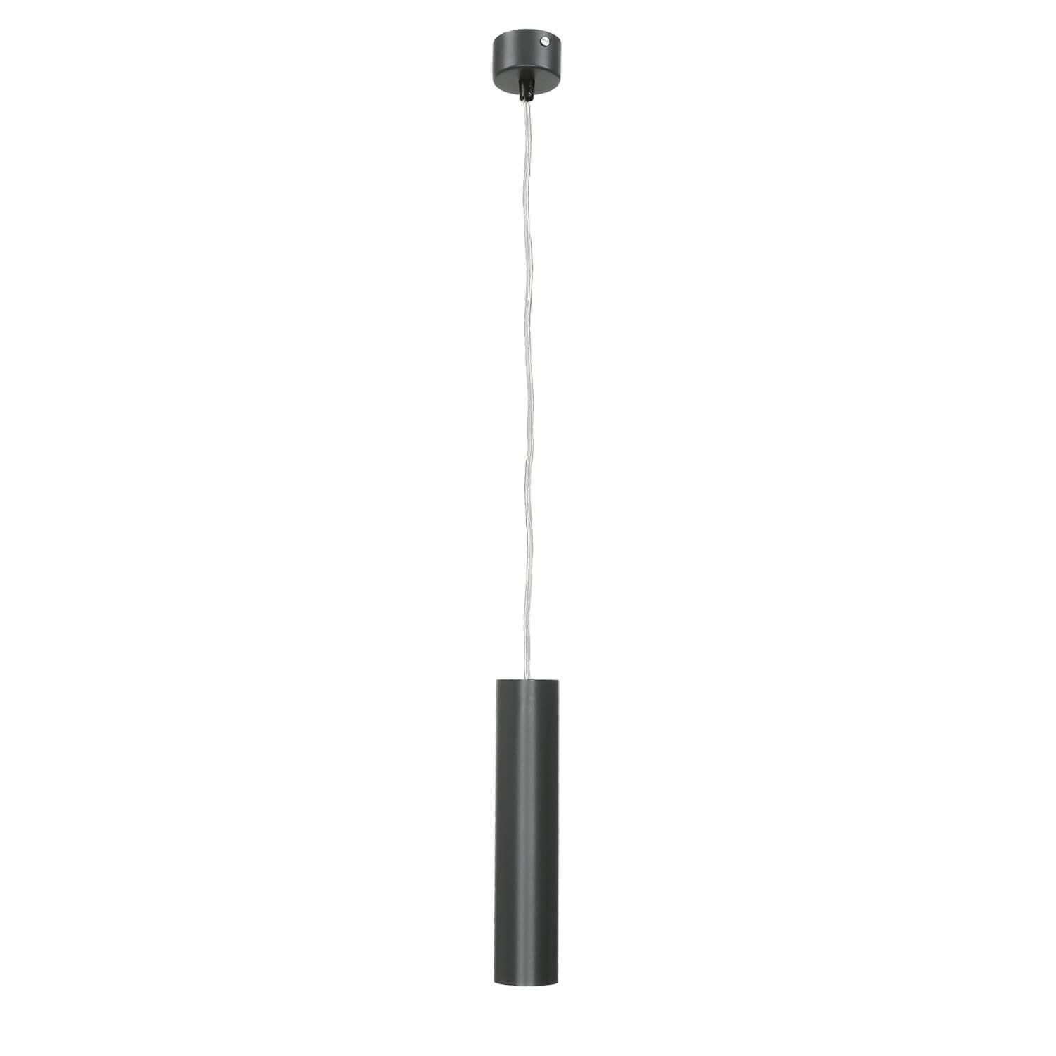 Suspension moderne en anthracite 24/120 cm Lampe