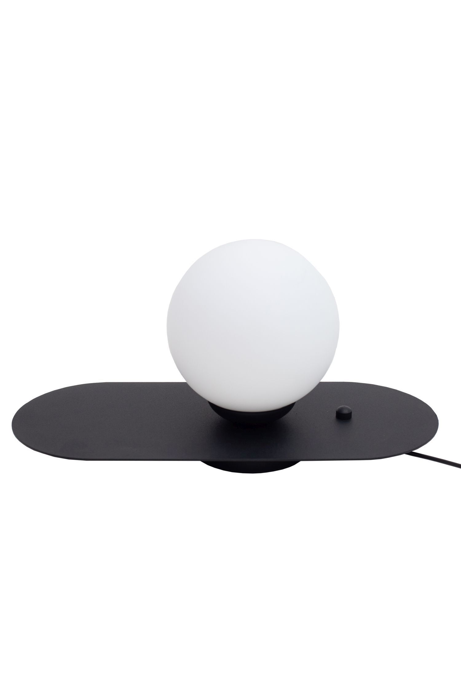 Lampe de chevet avec interrupteur verre métal E27 22 cm Sphäre, Mobiliar, Tabelle