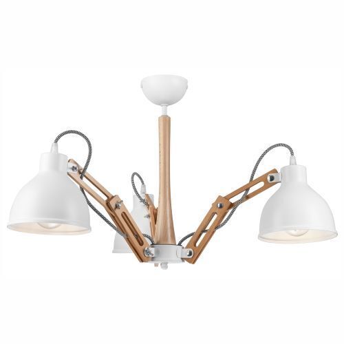 Plafonnier TIASIA Bois Moderne Salon