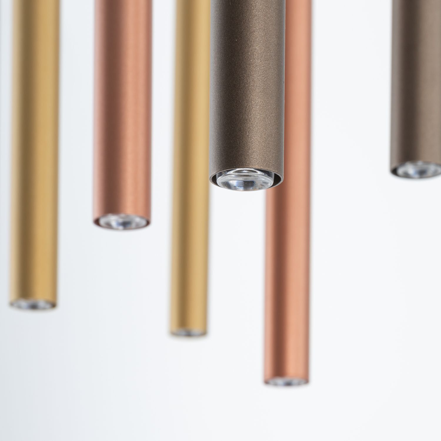 Lampe à suspendre table à manger 10 flammes G9 Métal Moderne réglable Aluminium