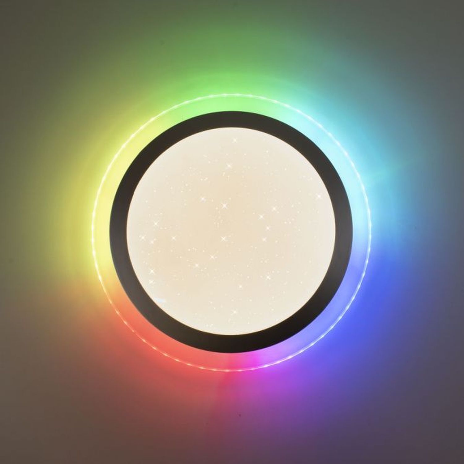 Lampe de plafonnier LED Rainbow RGB Dimmer Ø45 cm Télécommande