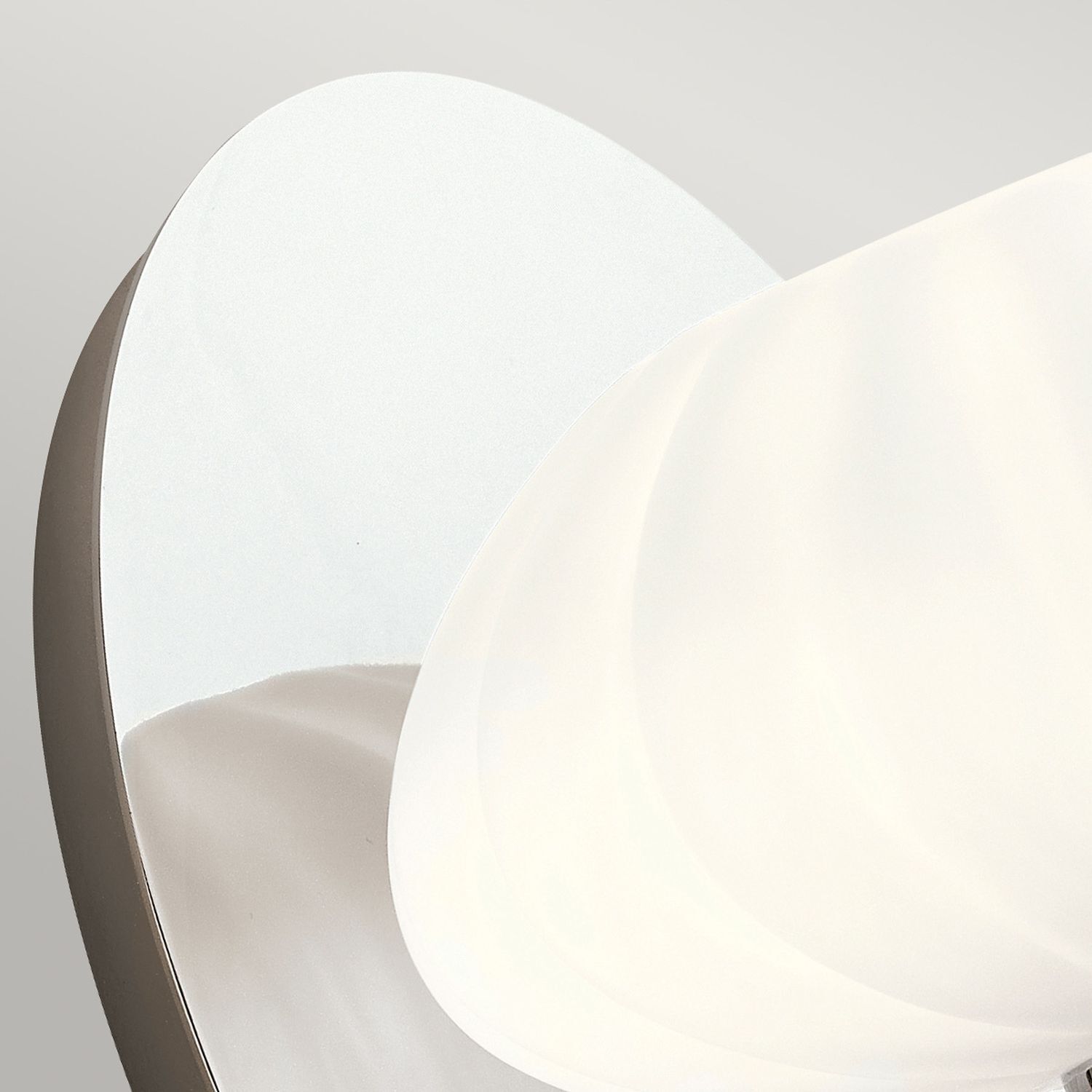 Applique murale Salle de bain LED G9 IP44 H : 20,3 cm 3000 K Chrome Blanc