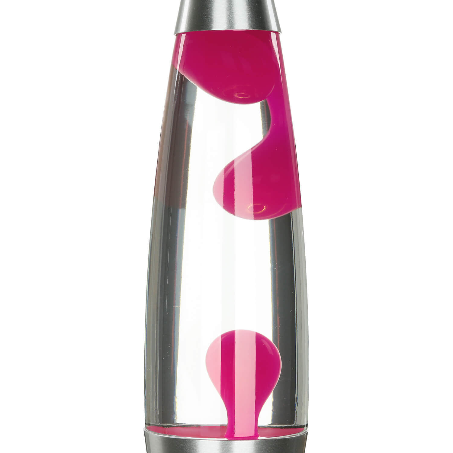 Lampe à lave rose JENNY liquide transparent 42cm Flasche, Glas, Töpferei, Vase