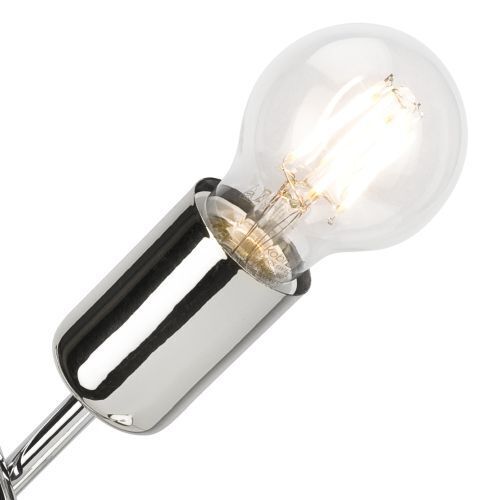 Lampe de table MADALYNN Chrome Moderne H:32cm Métal