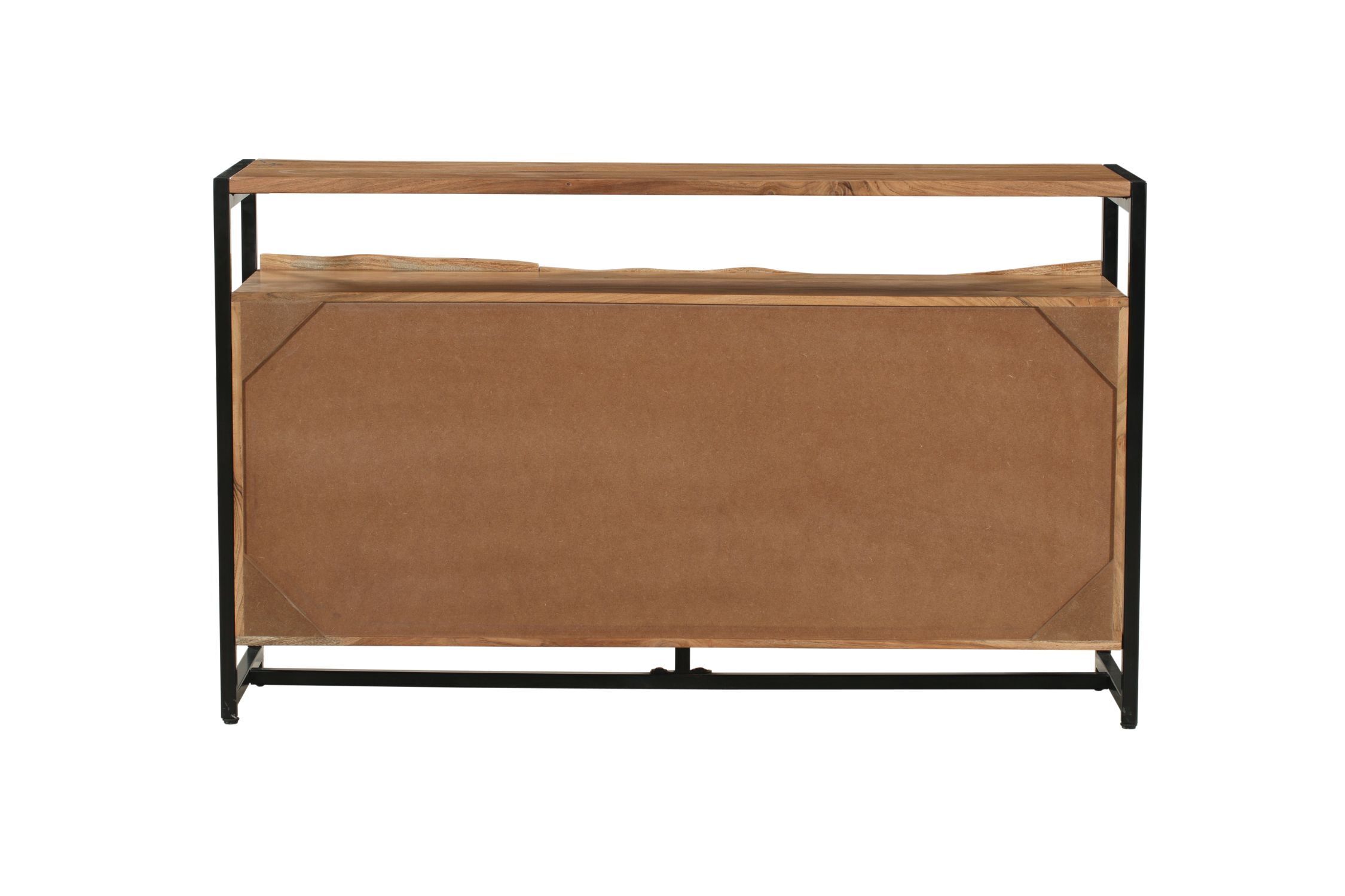 Sideboard Akazienholz Eisen 145 cm breit Industrial Moebel, Anrichte, Tabelle, Krippe, Babybett