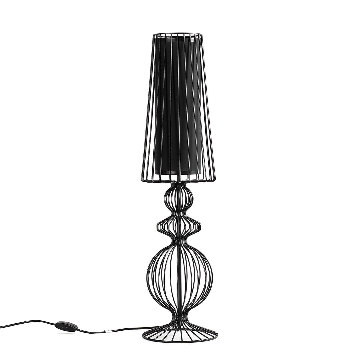 Lampe de chevet moderne noire