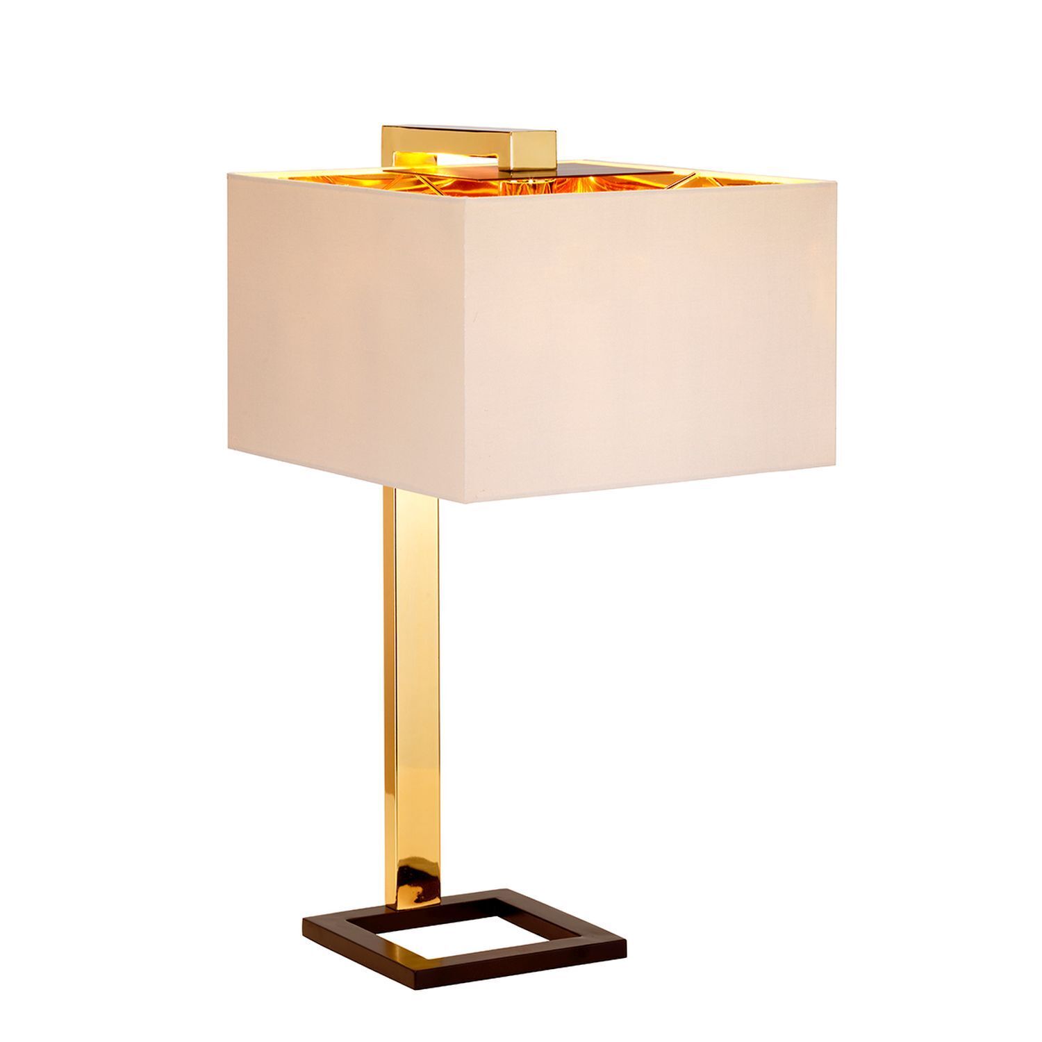 Lampe de table TIAGO en or brun crème H:62cm Lampe Lampe, Tischlampe, Lampenschirm, Postfach