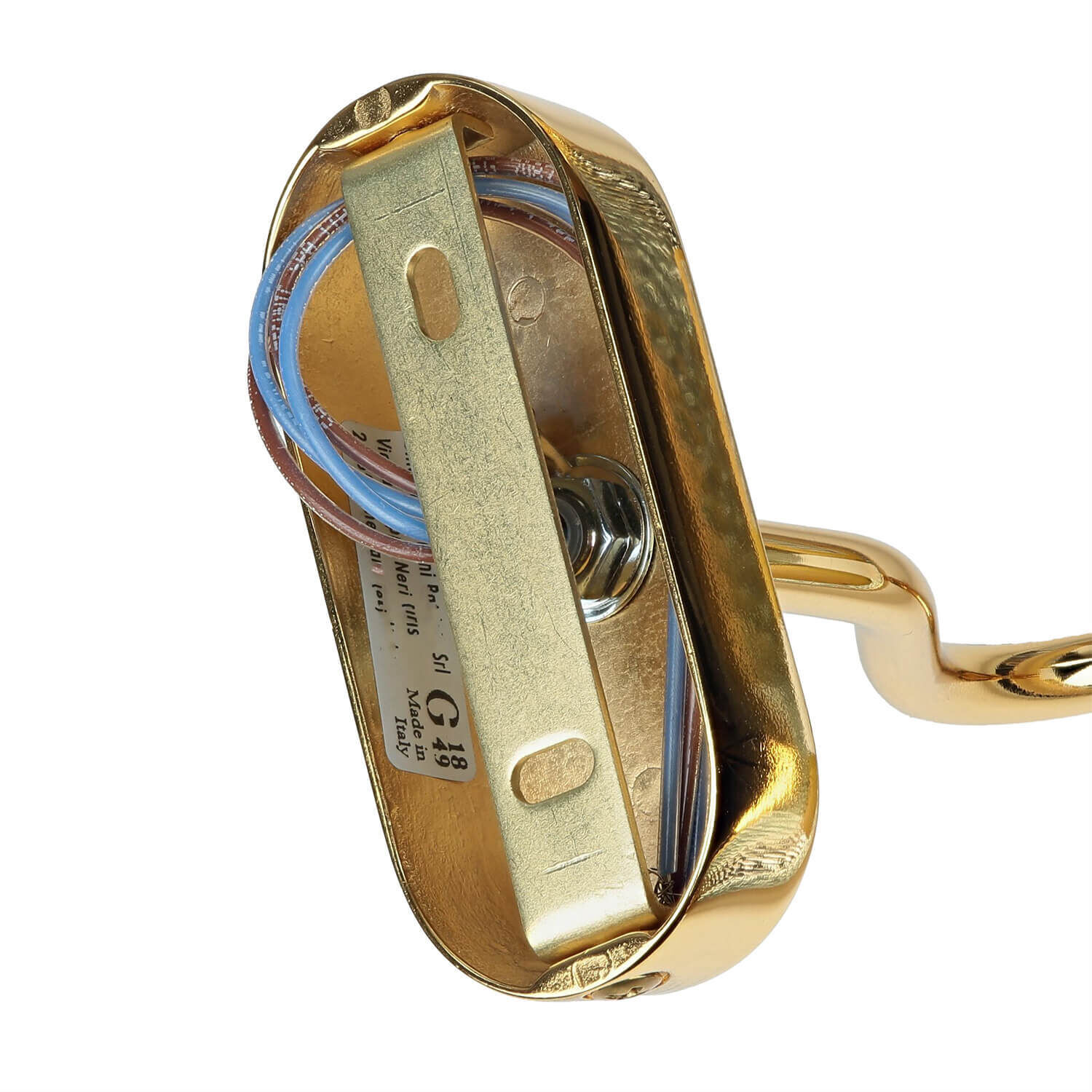 Lampe à tableau en laiton véritable doré 24 carats 40cm Zubehor