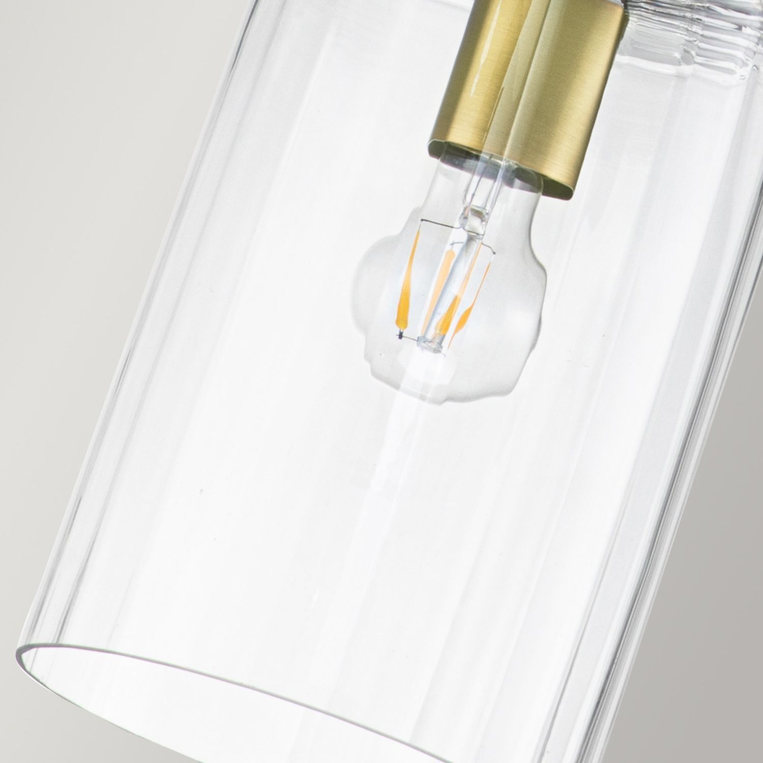 Lampe à suspendre verre métal E27 17,8 cm de large Art Déco
