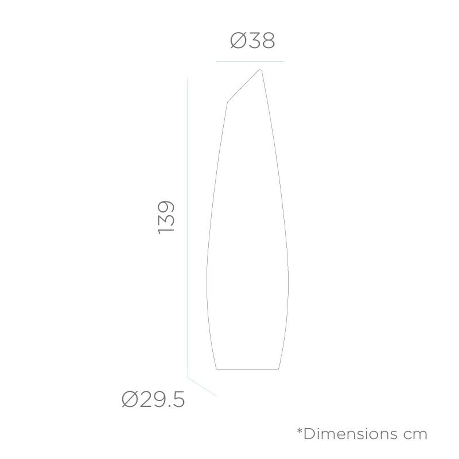 Lampe décorative à LED Jardin changement de couleur dimmable 140cm IP65 Batterie Diagramm, Handlung, Seite, Text