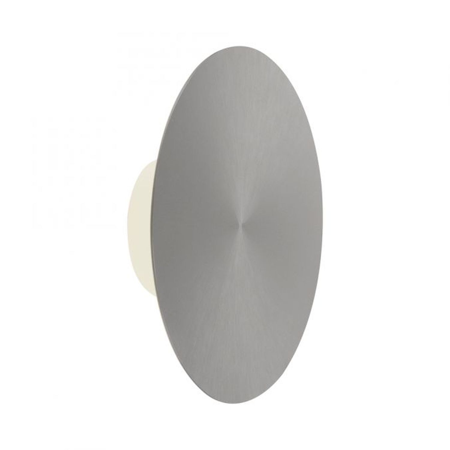 Applique murale LED rechargeable Gris Ø25 cm gradable Télécommande