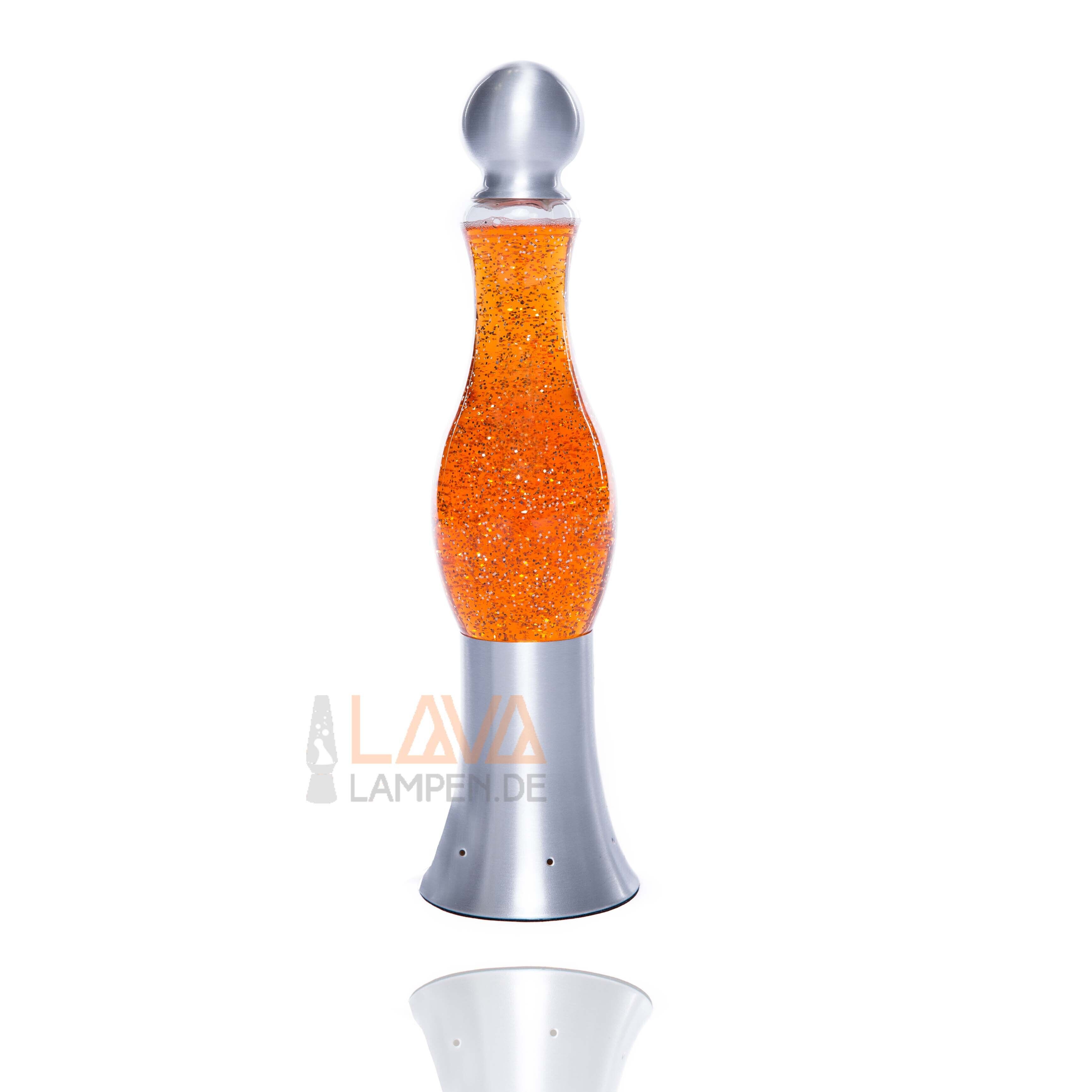 Lampe à paillettes Michi Orange