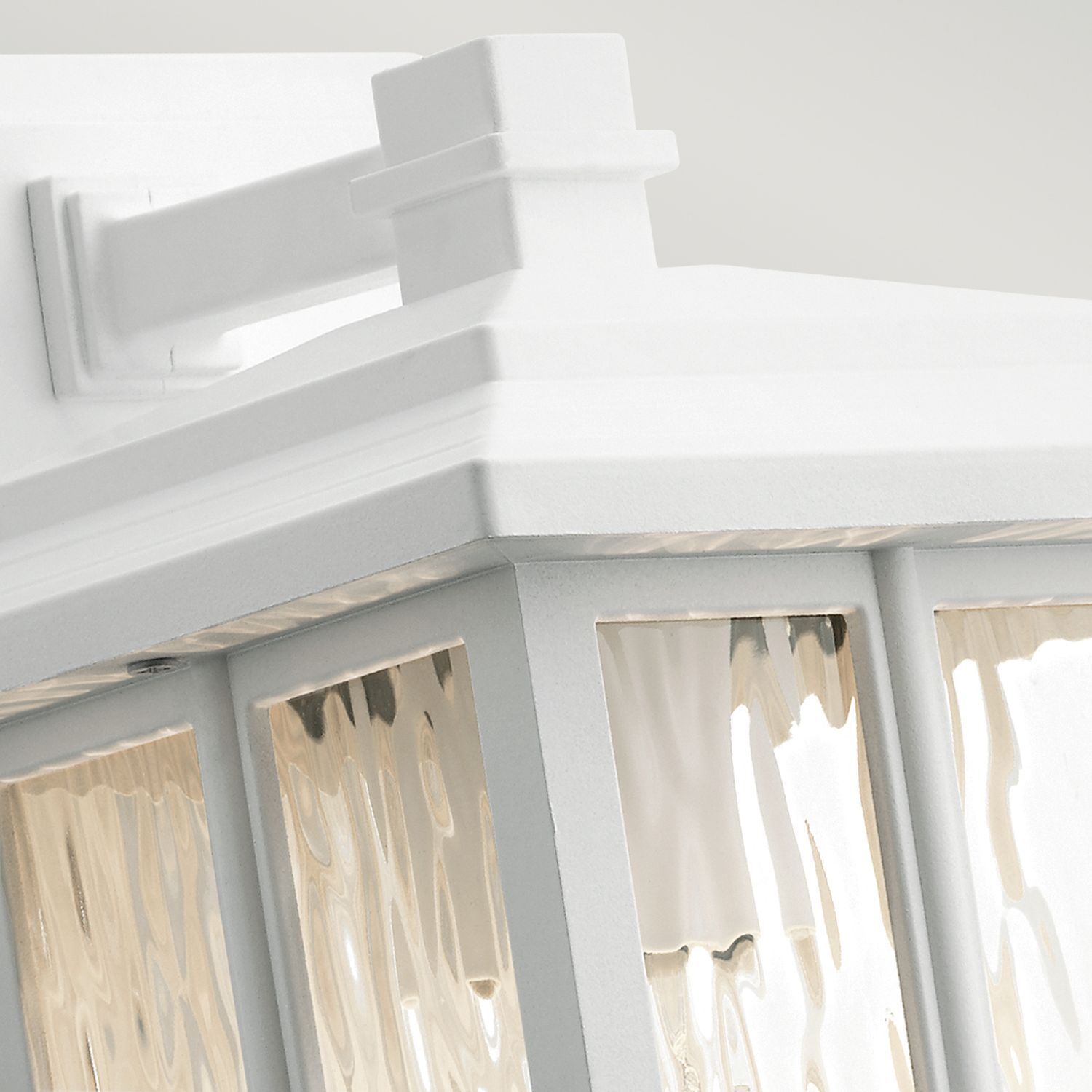 Lampe d'extérieur Mur Blanc IP44 E27 Rustique Lanterne Drinnen, Innenarchitektur, Mobiliar