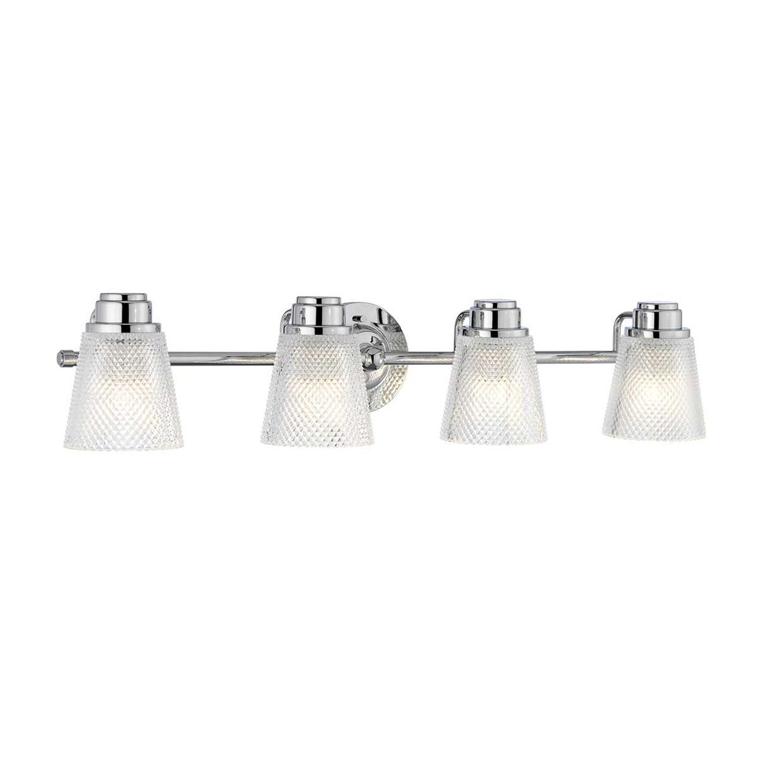 Lampe de salle de bain LED G9 IP44 3000 K L : 81,8 cm Chrome VARDA