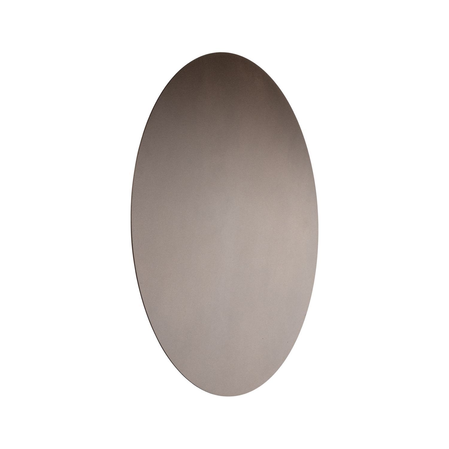 Applique ronde métal Ø 20 cm 2x G9 lumière indirecte brun