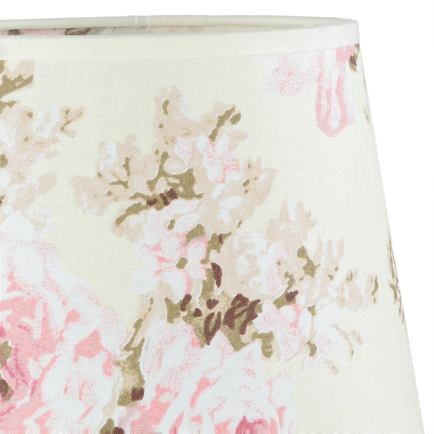 Kleiner Lampenschirm Tischlampe Stoff Blumen E14 Lampe, Lampenschirm