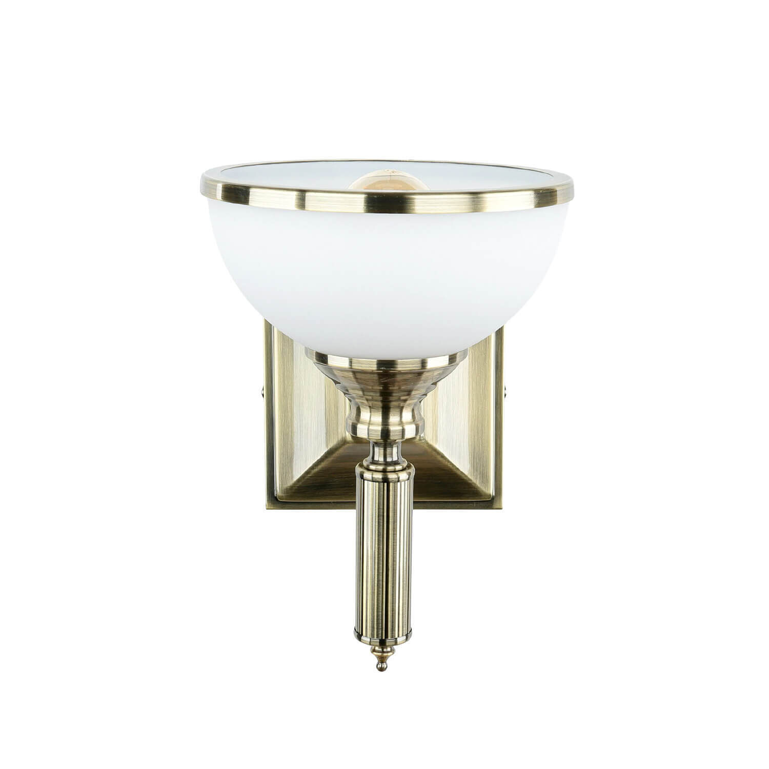 Wandleuchte in Messing antik MARLOW Wandlampe Flur Leuchte, Lampe