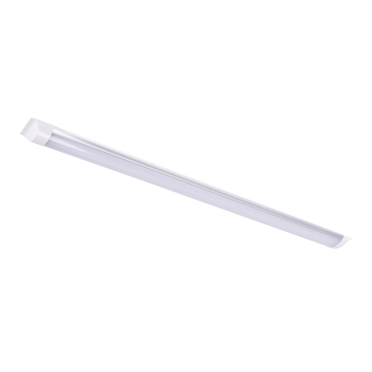 Plafonnier LED salle de bain blanc 90 cm ultra plat 4000 K
