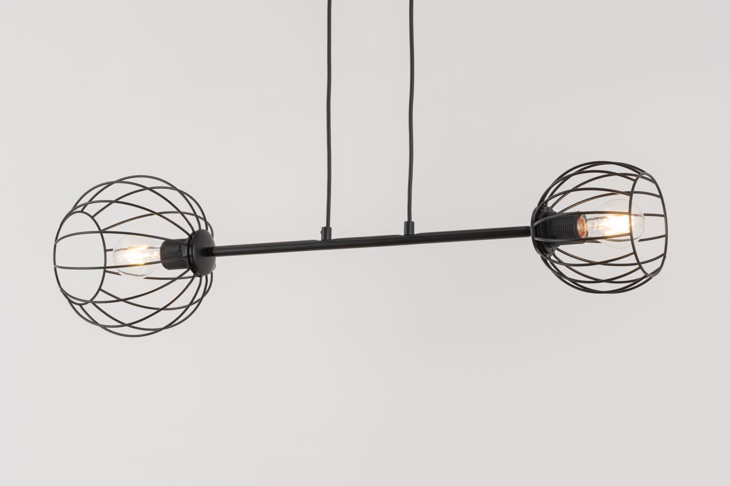 Lampe à suspendre E27 Noir Métal Table à manger Design rétro