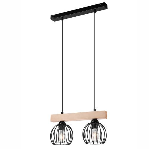Suspension CHANIA Noir Moderne longue table à manger