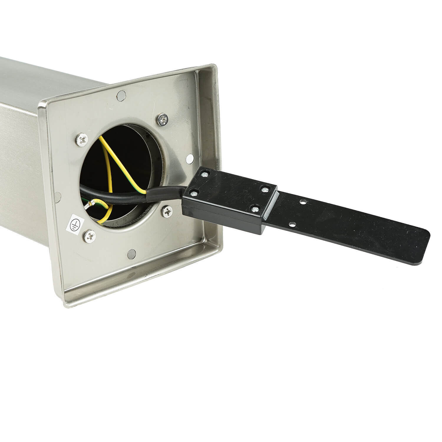 Energiesäule mit Timer 2-fach Garten Terrasse Energiesäule mit Timer 2-fach Garten Terrasse