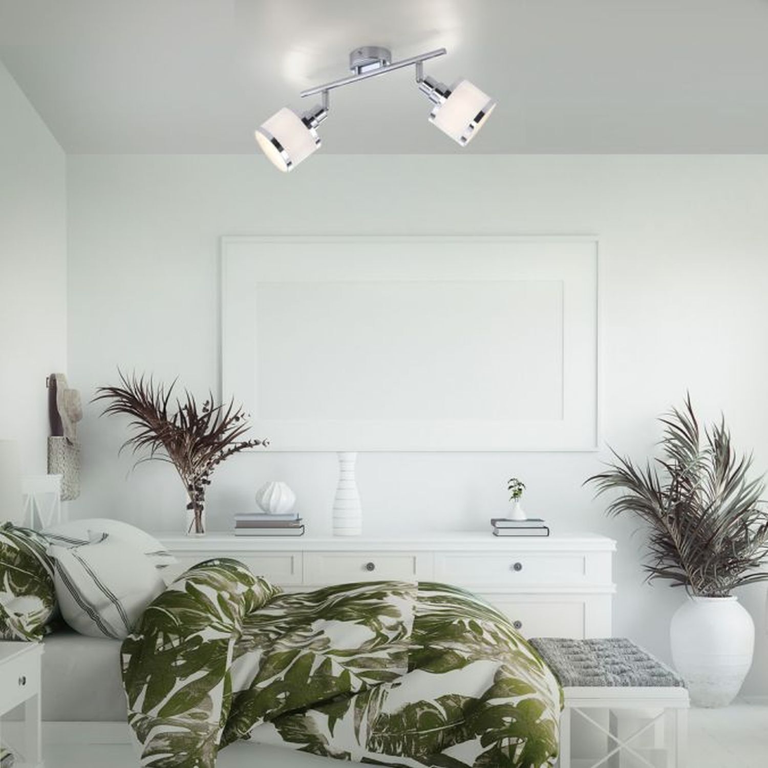 Spot de plafond réglable chrome métal E14 faible éblouissement Moebel, Inneneinrichtung