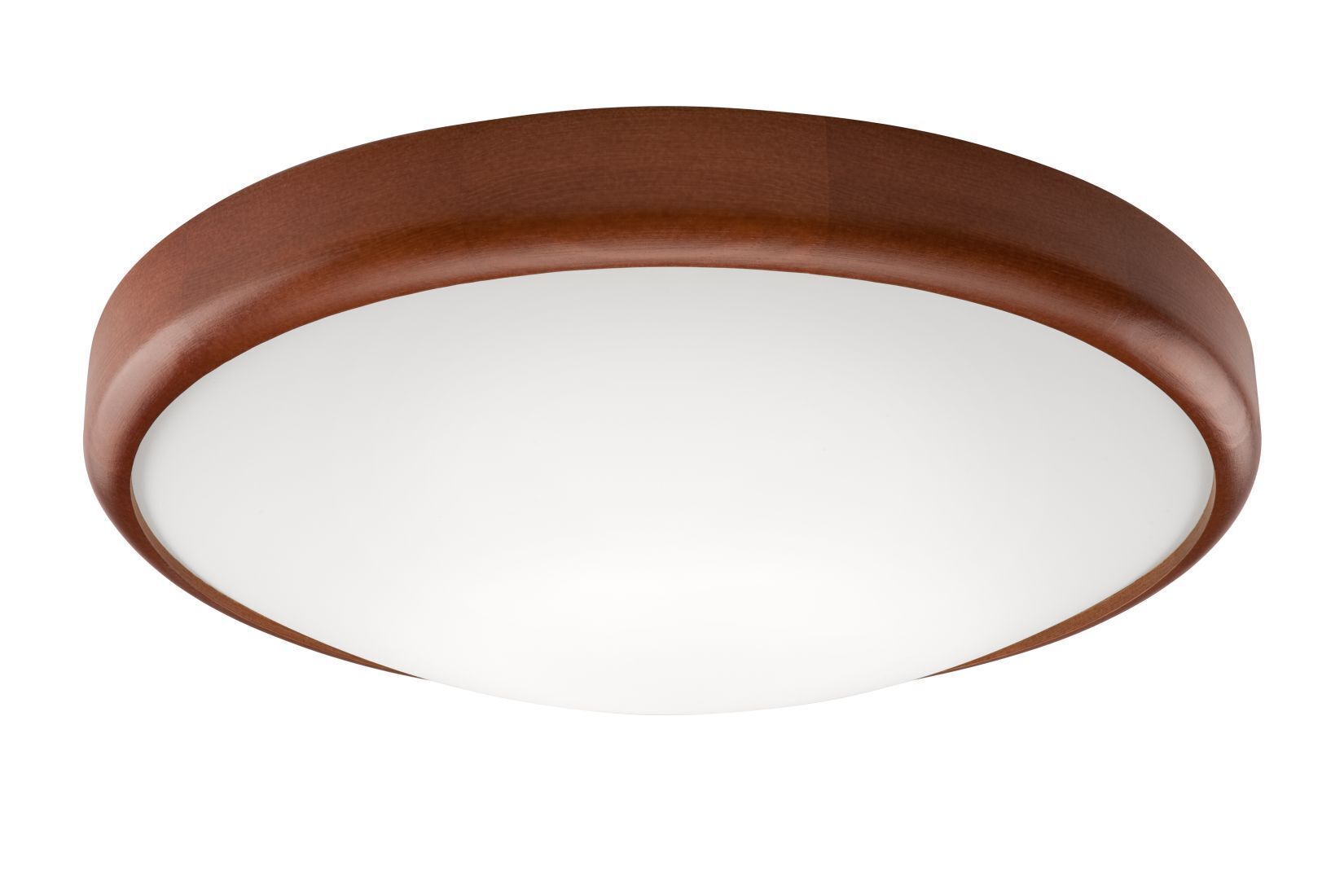 Plafonnier LED en bois Salon rond