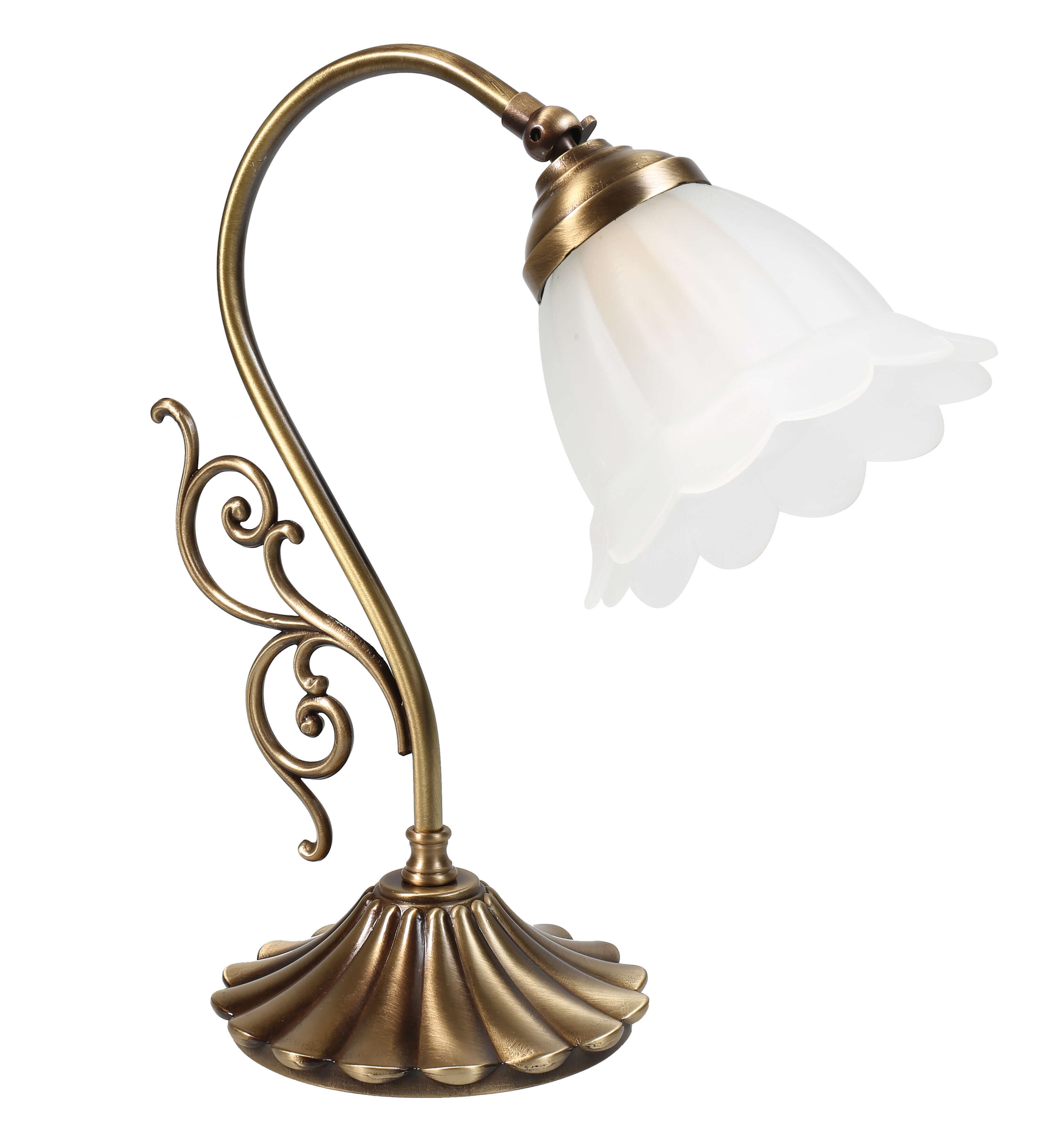 Lampe de table florale Lampe de chevet E14