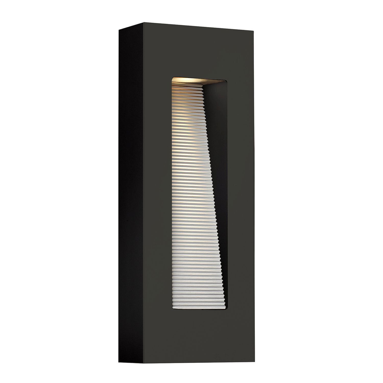 Applique LED TOM Noir Design moderne IP44 Alu