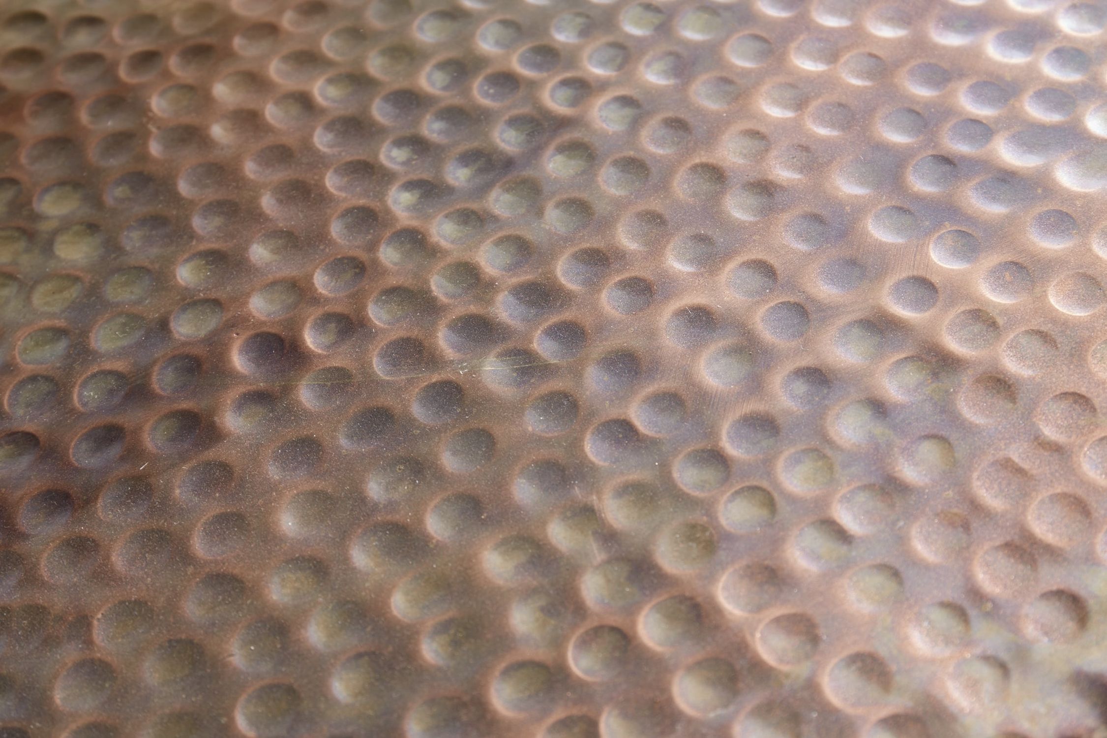 Table basse ronde Ø 80 cm Métal en cuivre fait main Textur, Natur, Draußen, Meer, Wasser