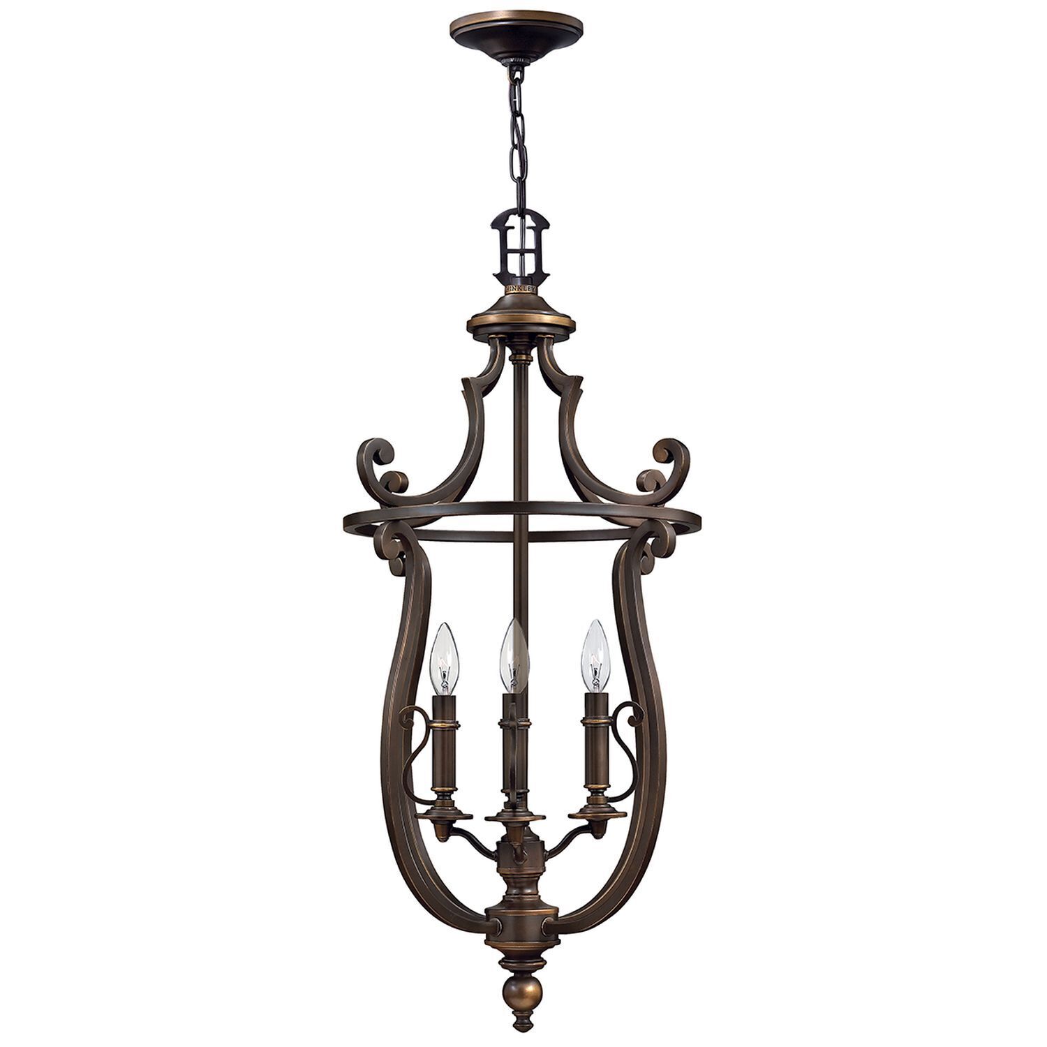 Suspension ANABELL 9 Bronze Ø42cm à raccourcir Lampe