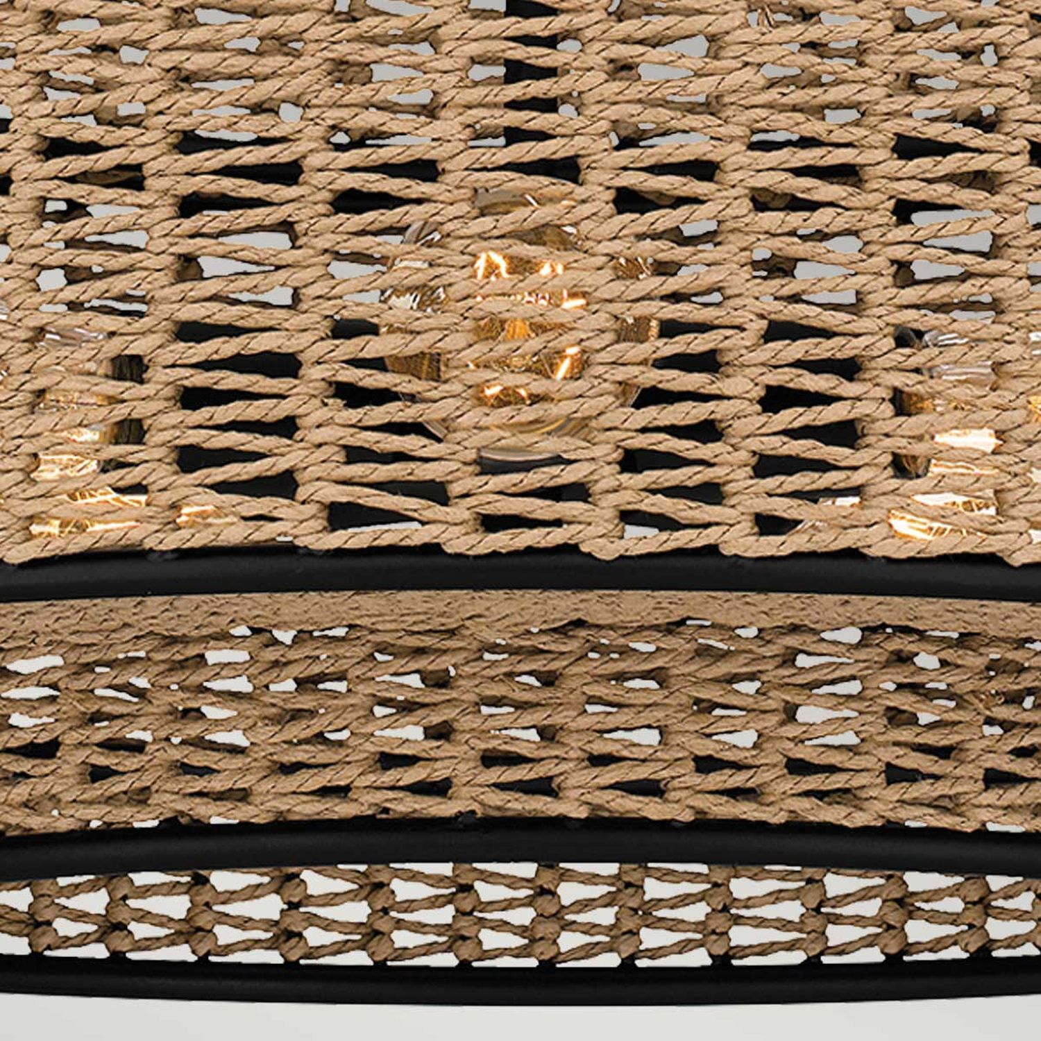 Gewebt, Lampe, Kronleuchter