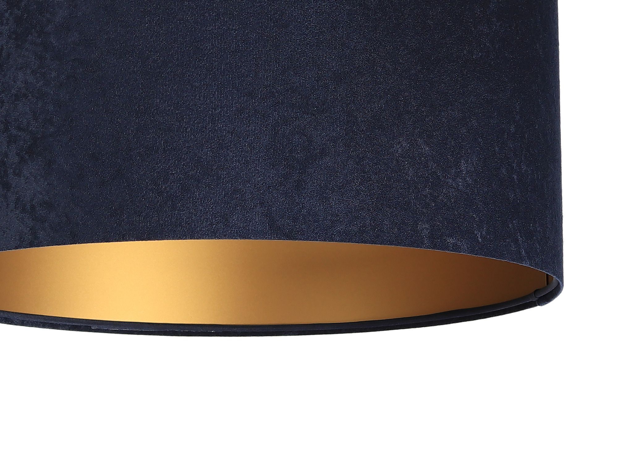 Pendelleuchte Blau Gold Stoff Esstisch Lampe Lampe, Lampenschirm