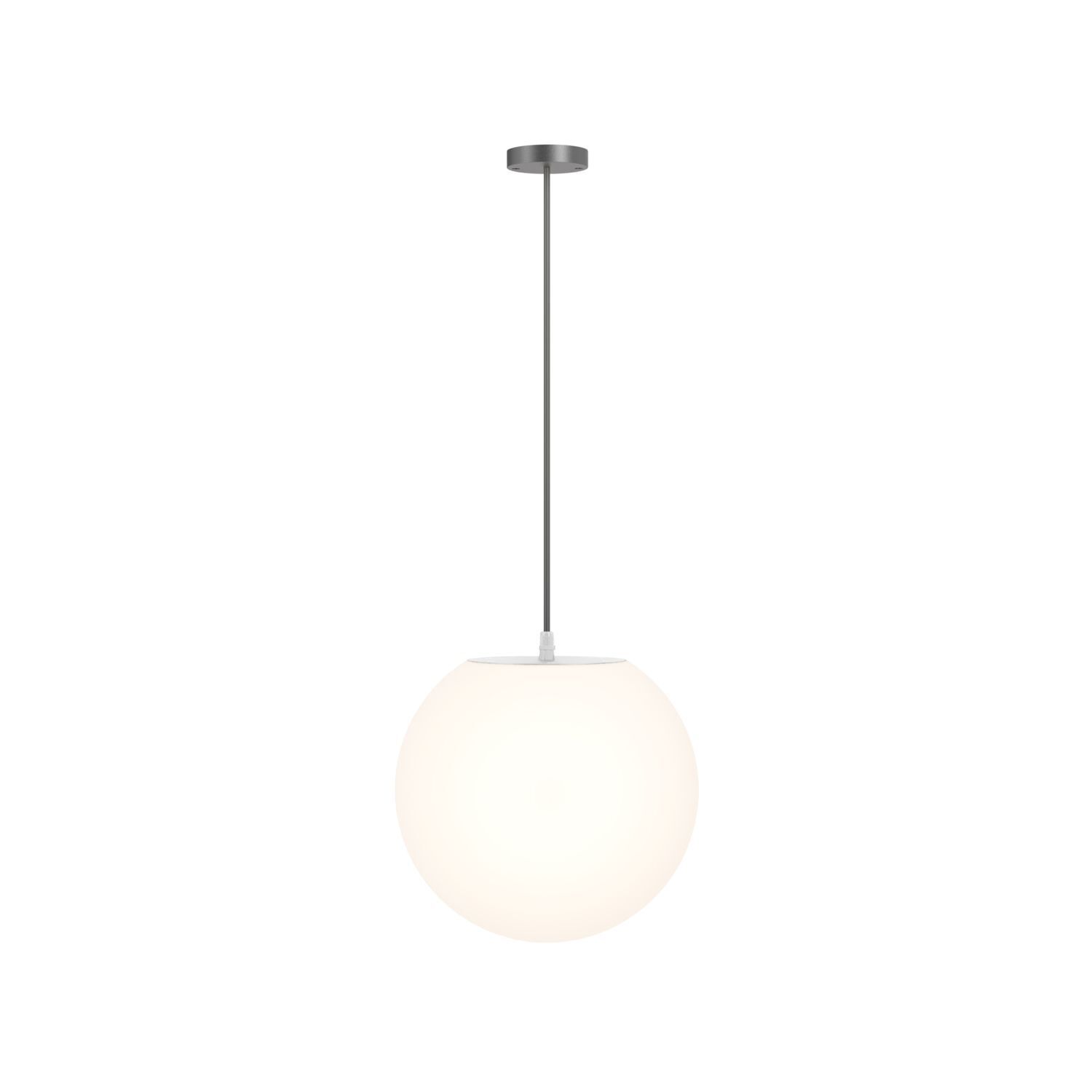 Lampe d'extérieur ronde Ø 30 cm H : max. 150 cm IP54 Gris Blanc Lampe, Leuchte