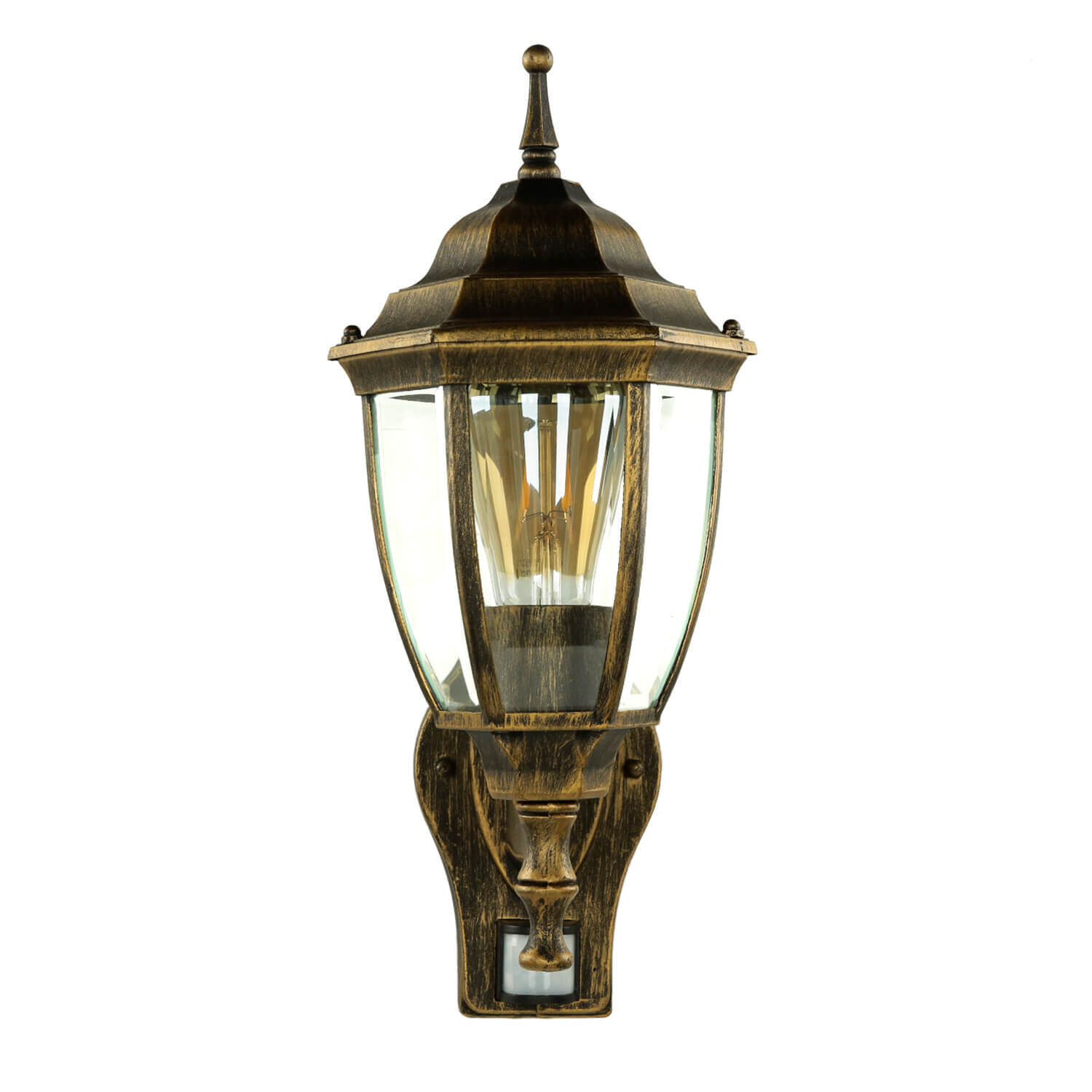 Applique murale antique d'extérieur Nizza avec capteur Lampe