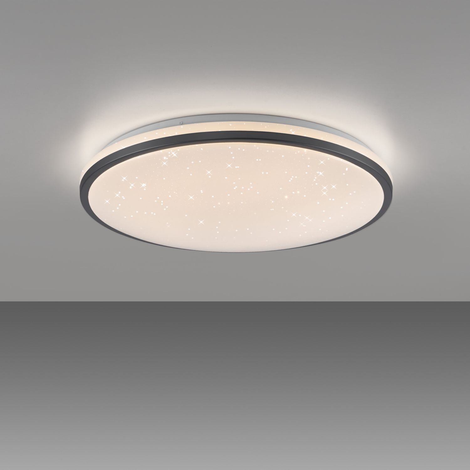 Lampe de plafonnier LED romantique Ciel de nuit noir à intensité variable