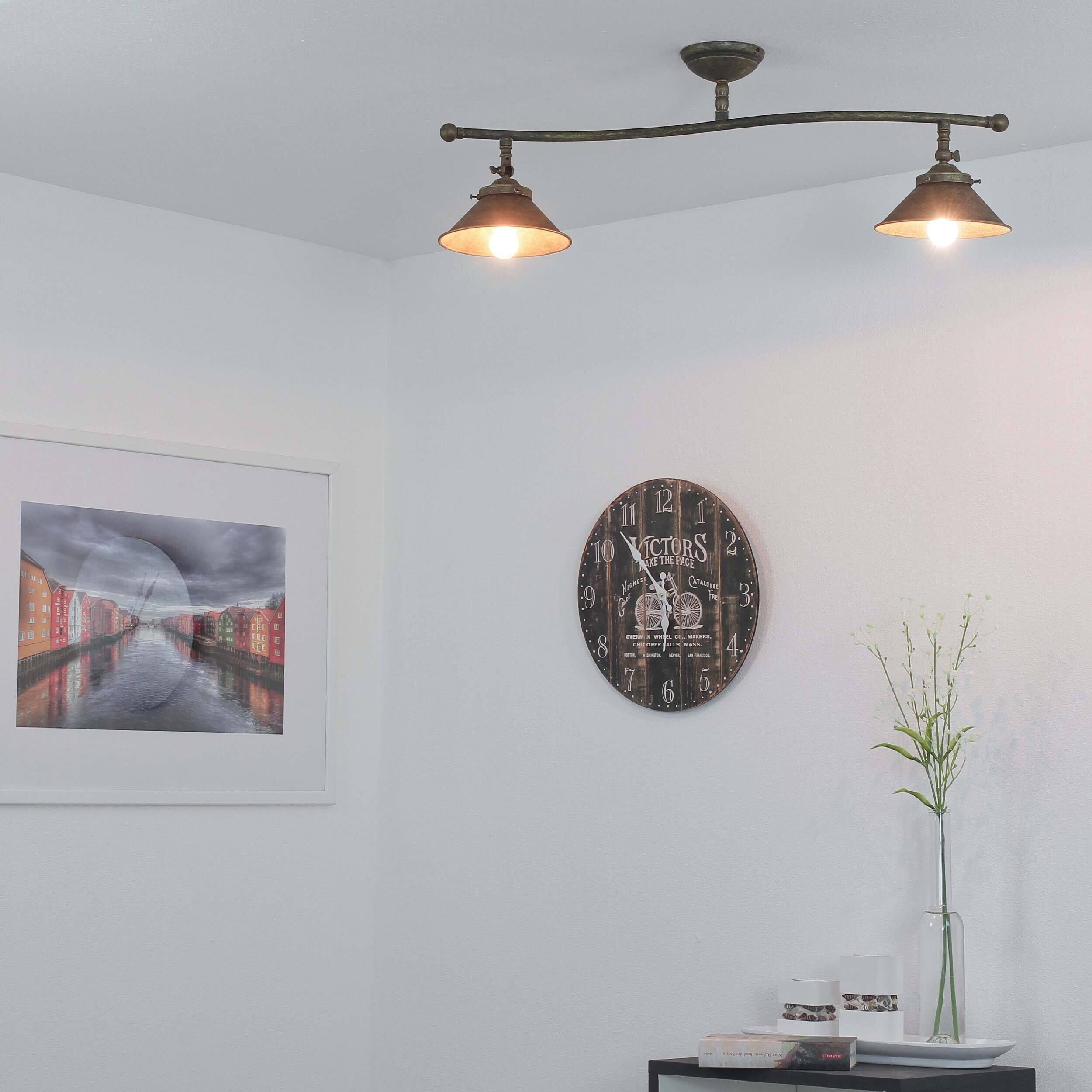 Deckenleuchte Antik Messing Vintage Verstellbar Deckenleuchte Antik Messing Vintage Verstellbar