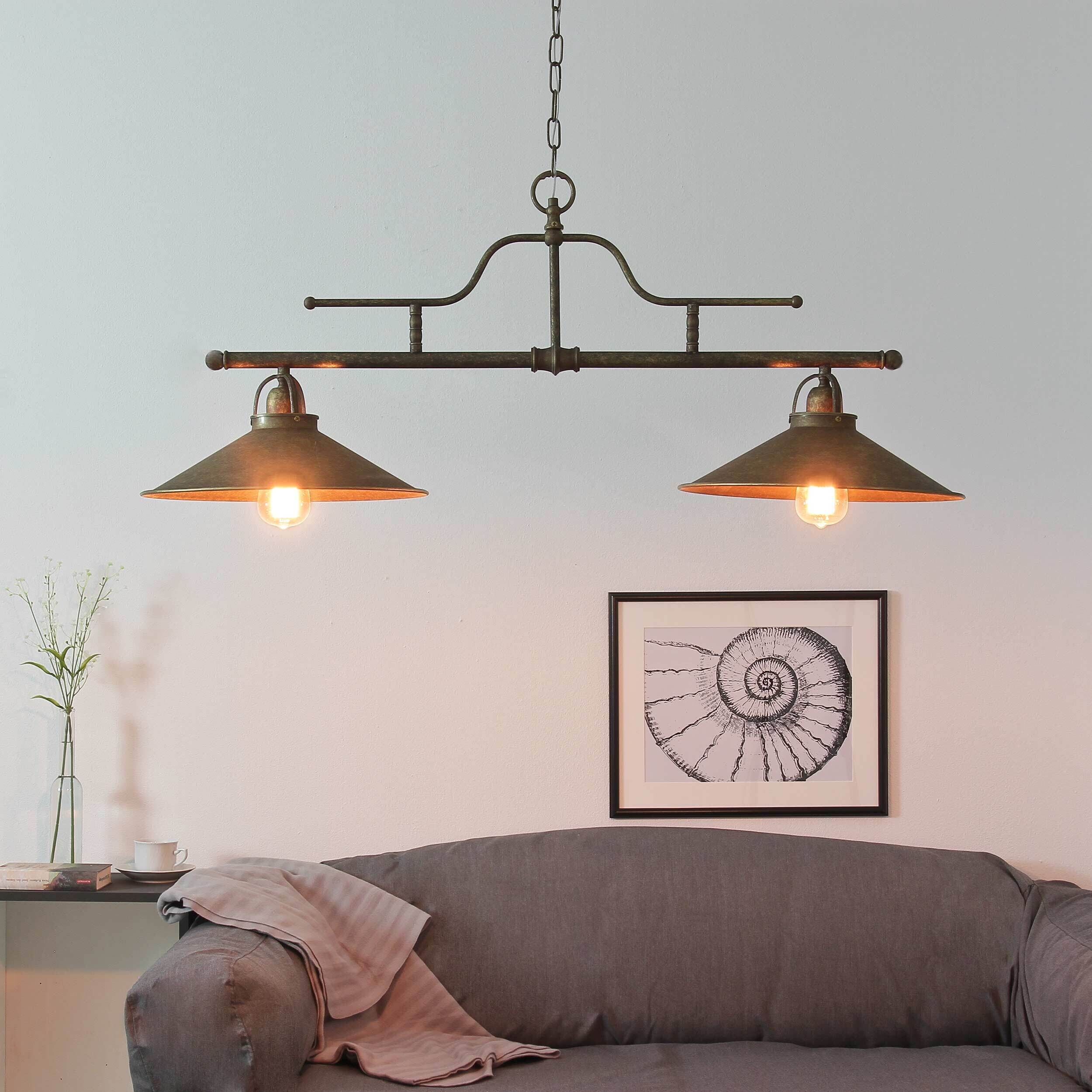 Suspension rustique Country Bronze antique