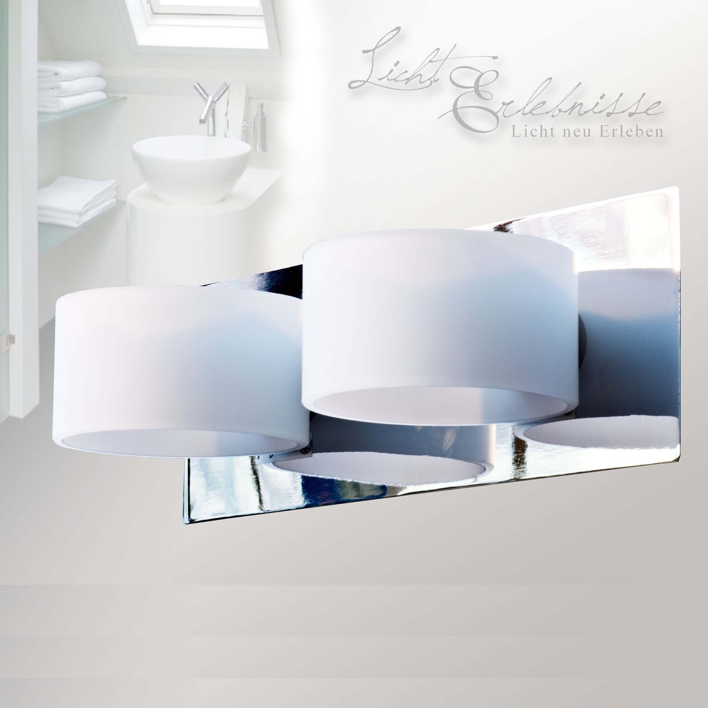 Lampe de salle de bain Nicole 2 flammes IP44 Sinken
