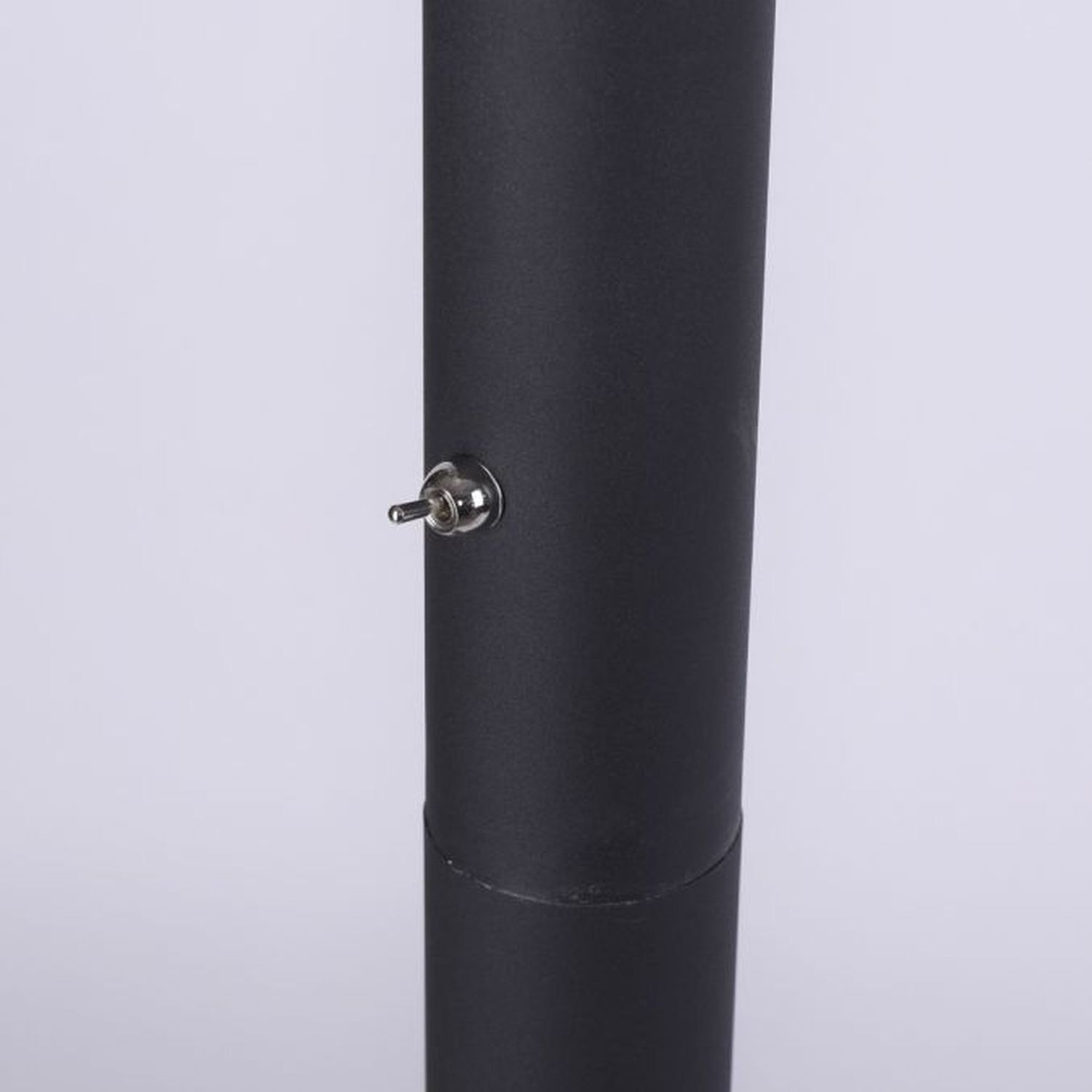 Luminaire LED arqué noir métal 6 W 733 lm 215 cm XXL