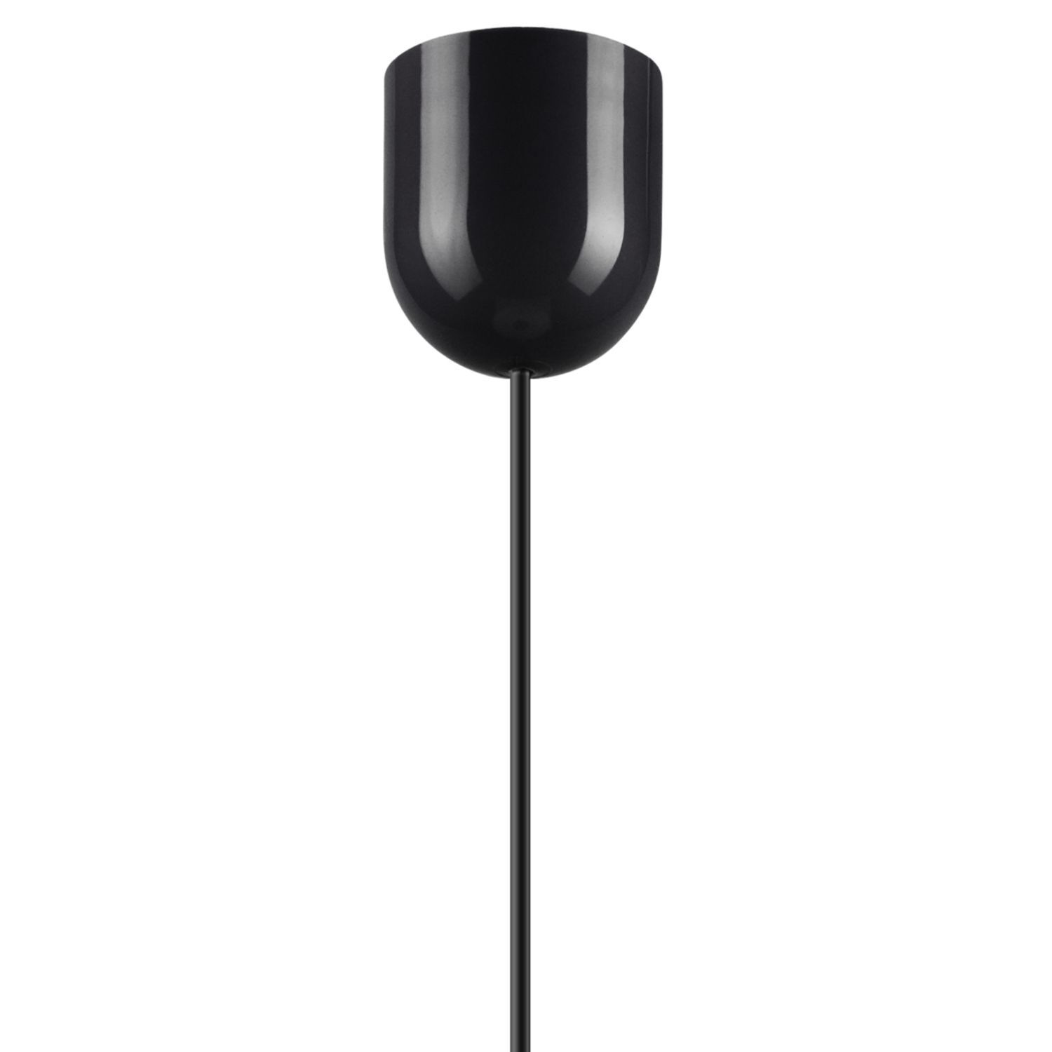 Lampe à suspendre Métal Noir Cuivre Ø 24 cm réglable Rétro