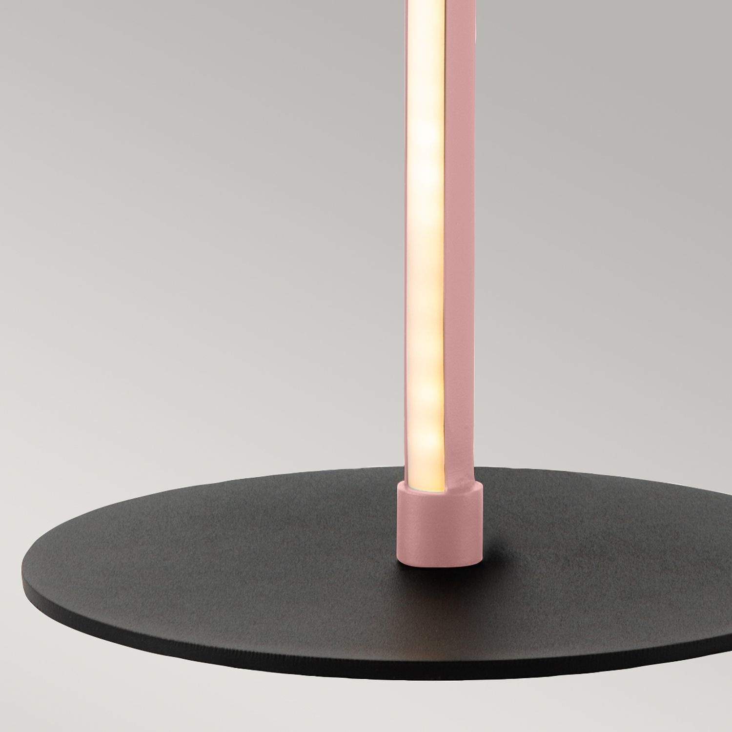 Lampe de table LED Flamingo 3000 K métal hauteur 50 cm rose