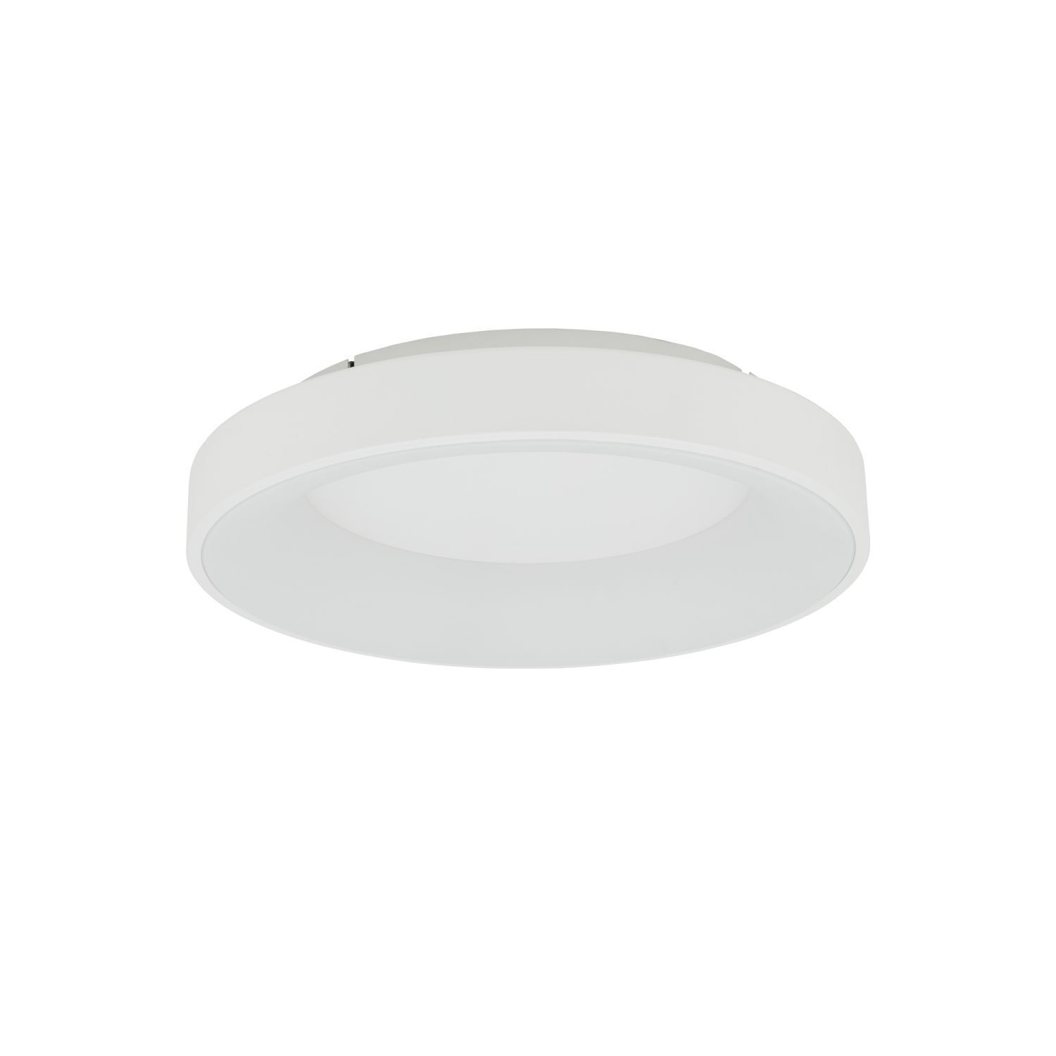 Plafonnier LED à faible éblouissement Blanc Métal Ø48 cm 4300 lm