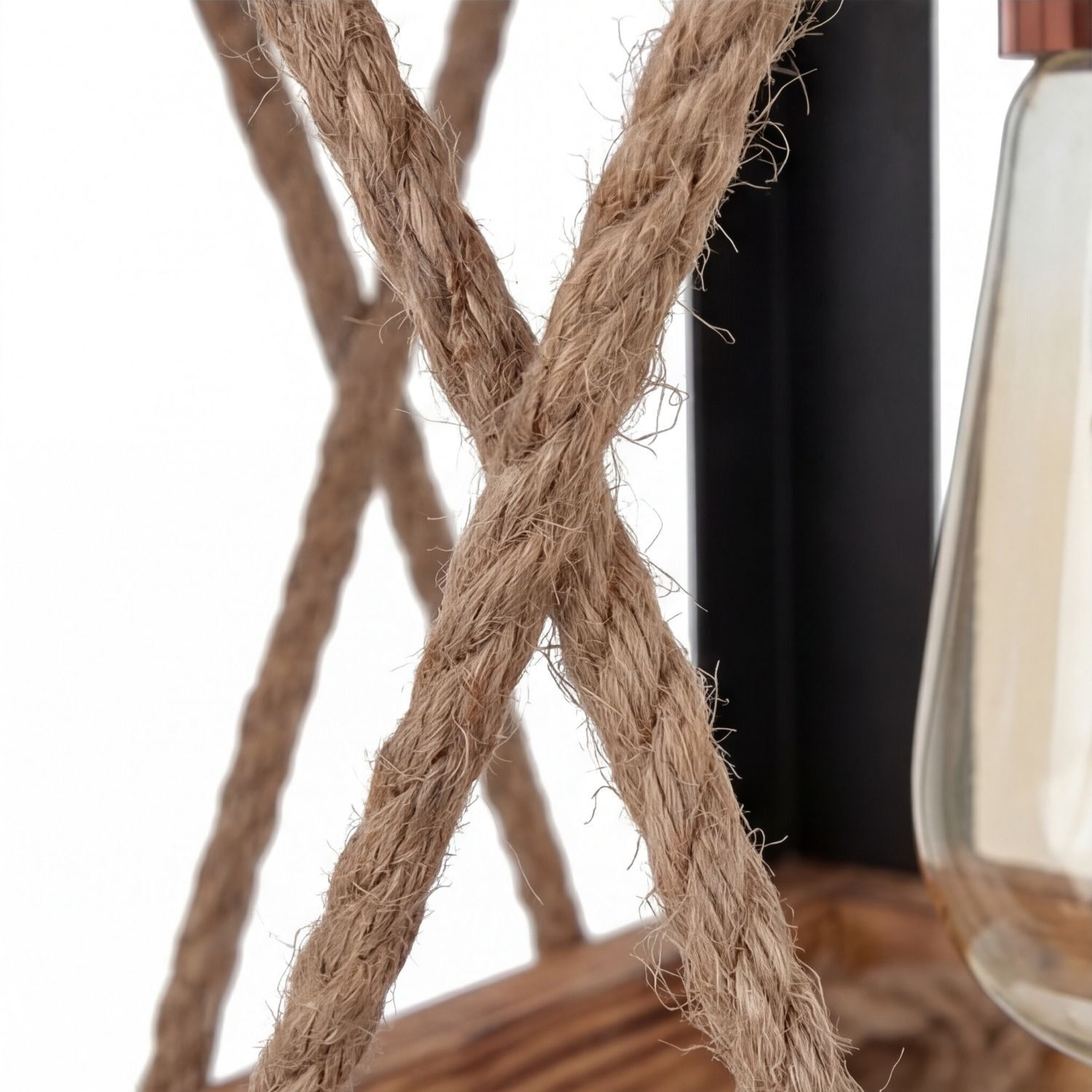 Seil, Jute, Zwirn, gedreht, Aufhängung