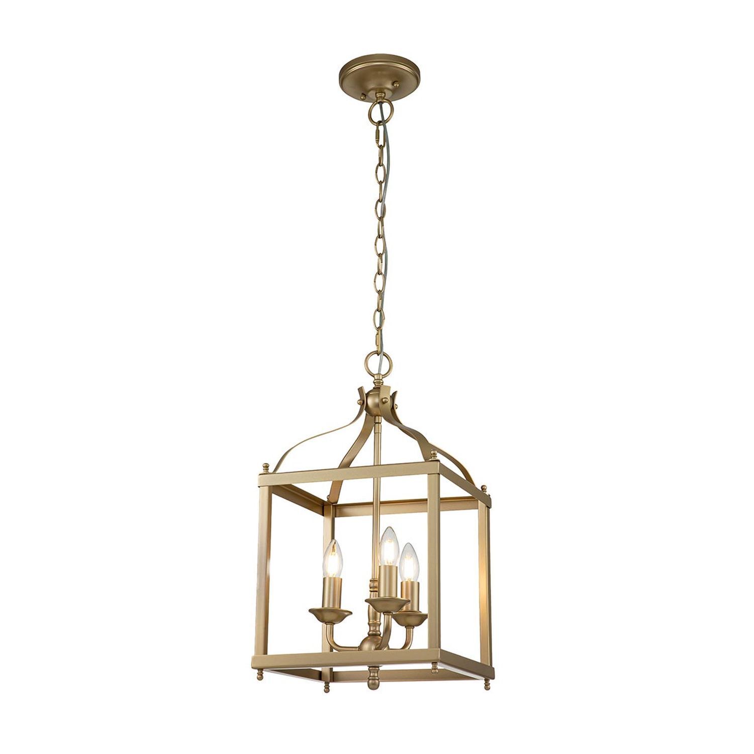 Suspension en métal 30,5 cm de large H : max. 246,4 cm 3x E14