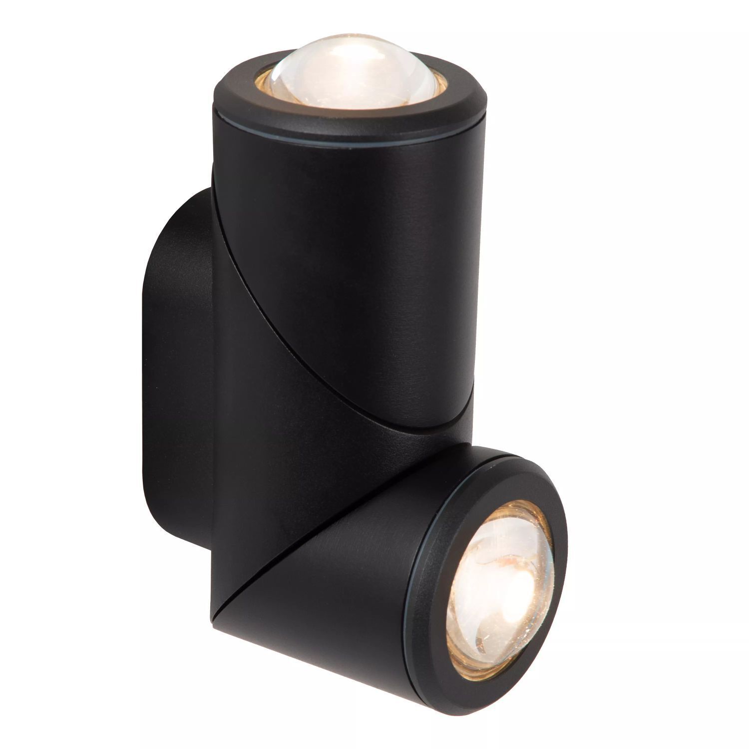 LED Wandstrahler Aluminium 2-flammig IP65 verstellbar Lampe, Licht, Beleuchtung