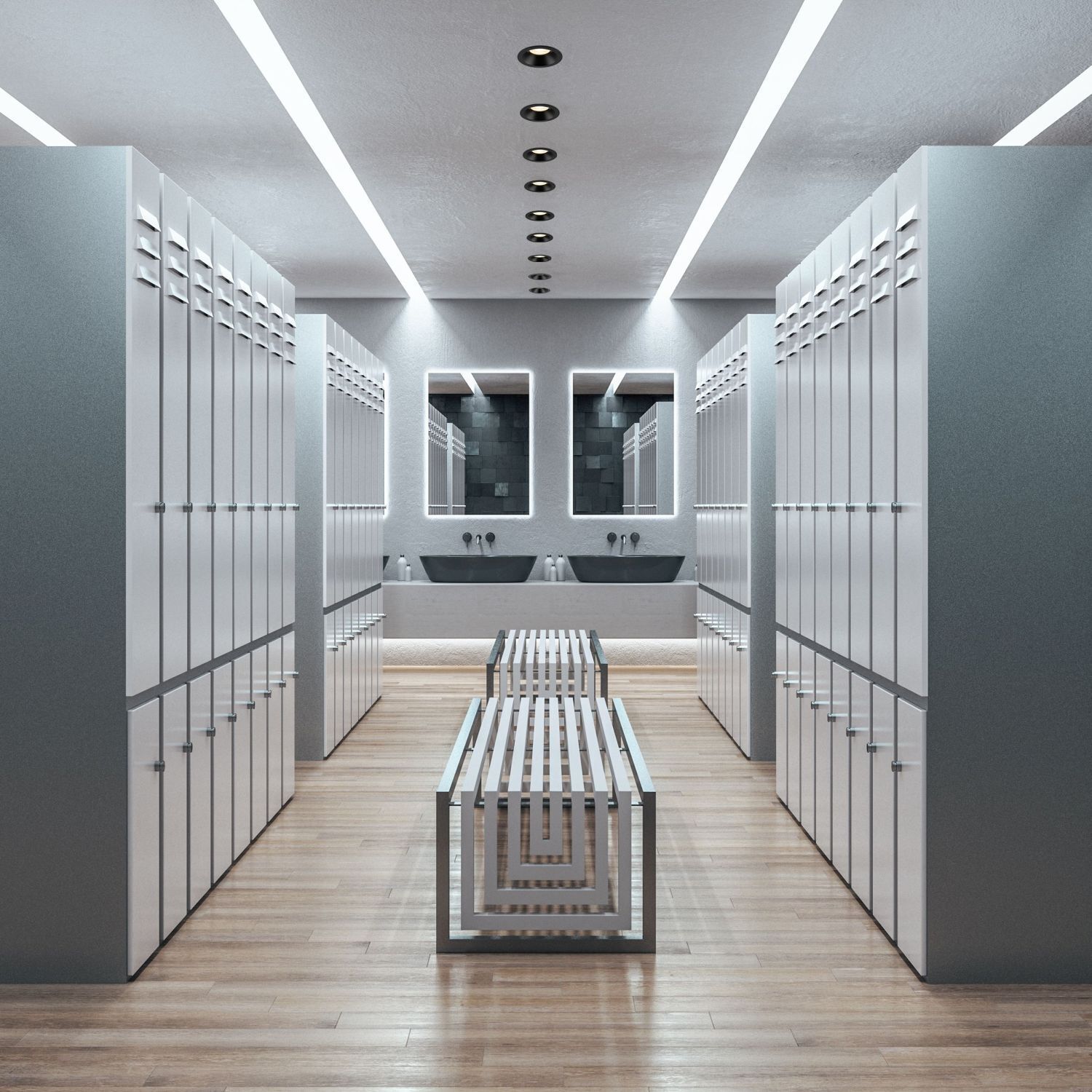 Spot encastré noir IP65 métal verre Ø8,5 cm rond Drinnen, Innenarchitektur