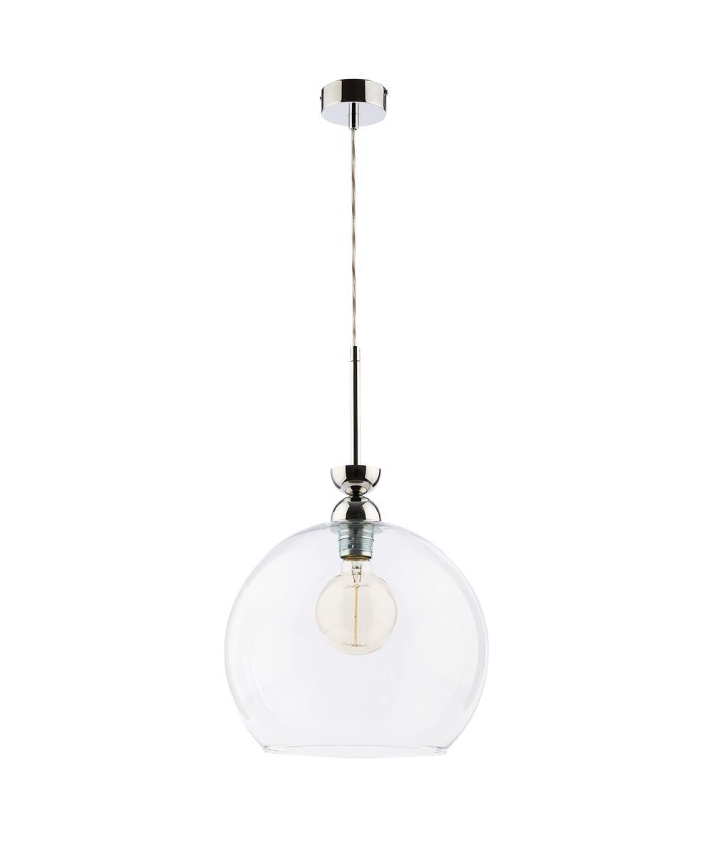 Suspension en verre NERISSA Boule Ø30cm Lampe de cuisine