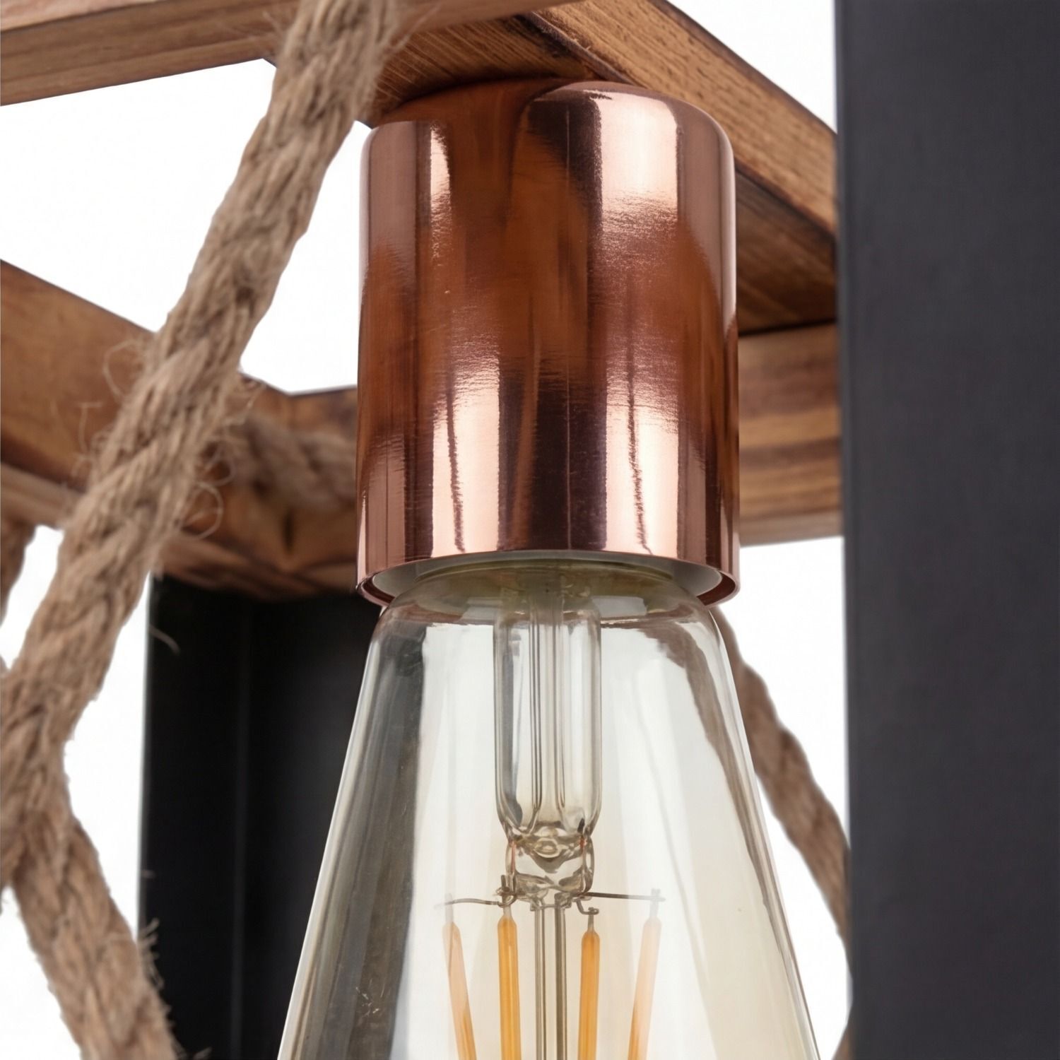 Lampenfassung, Röhrenlampe, Glühbirne, Kupfer, Hängelampe